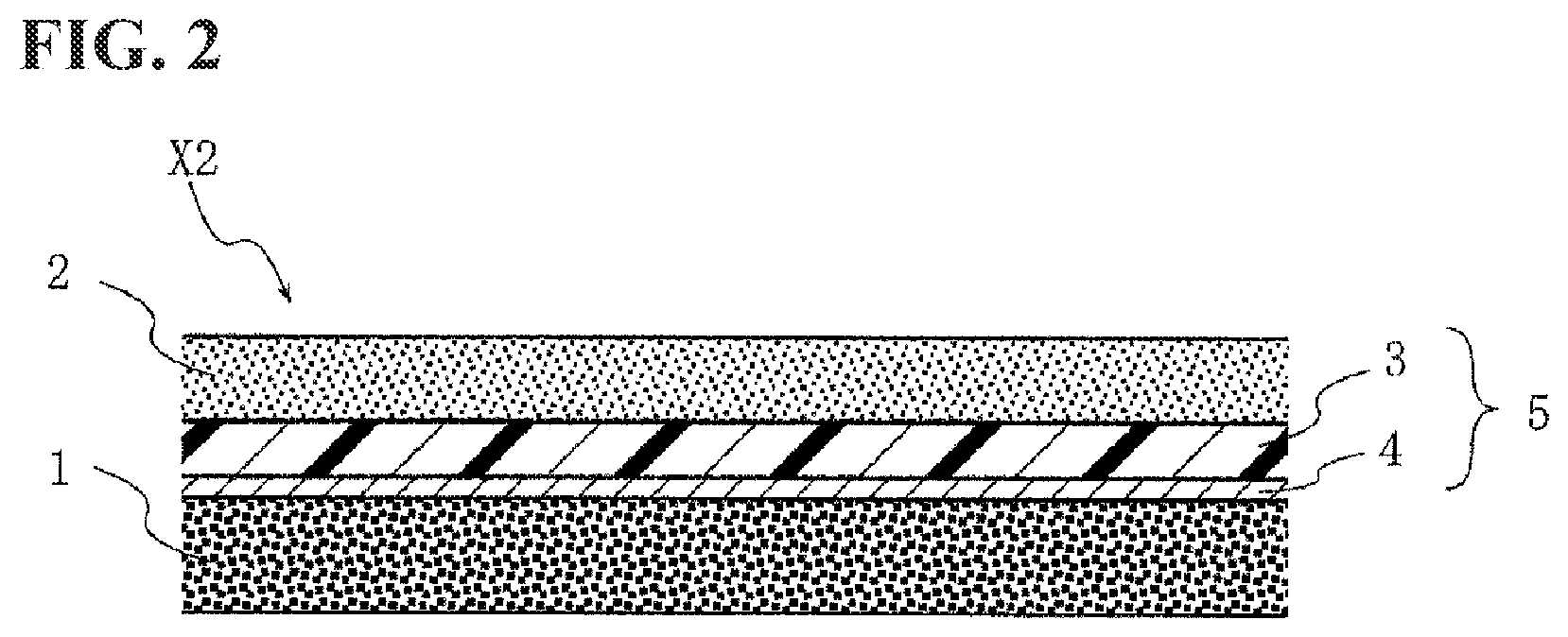 Patent US12104100 Figure 2 – Adhesive composition, adhesive sheet, and adhered body
