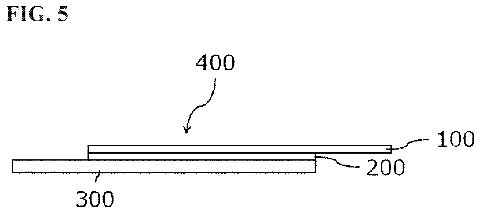 Patent US12104100 Figure 5 – Adhesive composition, adhesive sheet, and adhered body