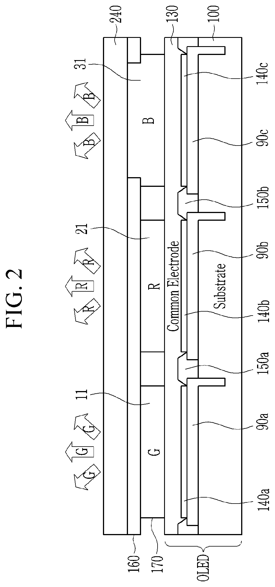 Patent US12104107 Figure 2 – Quantum dots, a composition or composite including the same, and an electronic device including the same