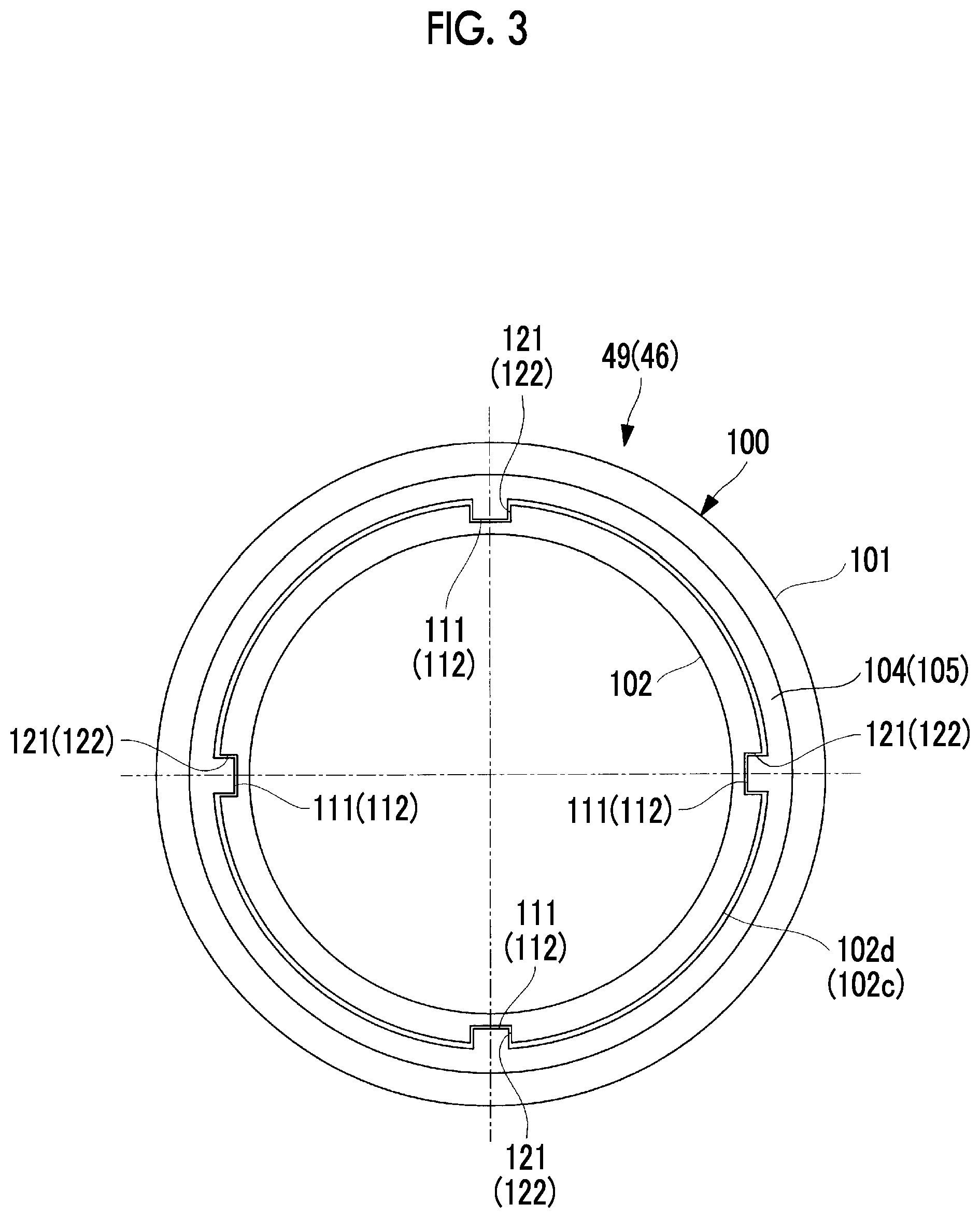 Patent US12104129 Figure 3 – Pipe structure, gasification combined cycle power generation device, and pipe structure assembly method