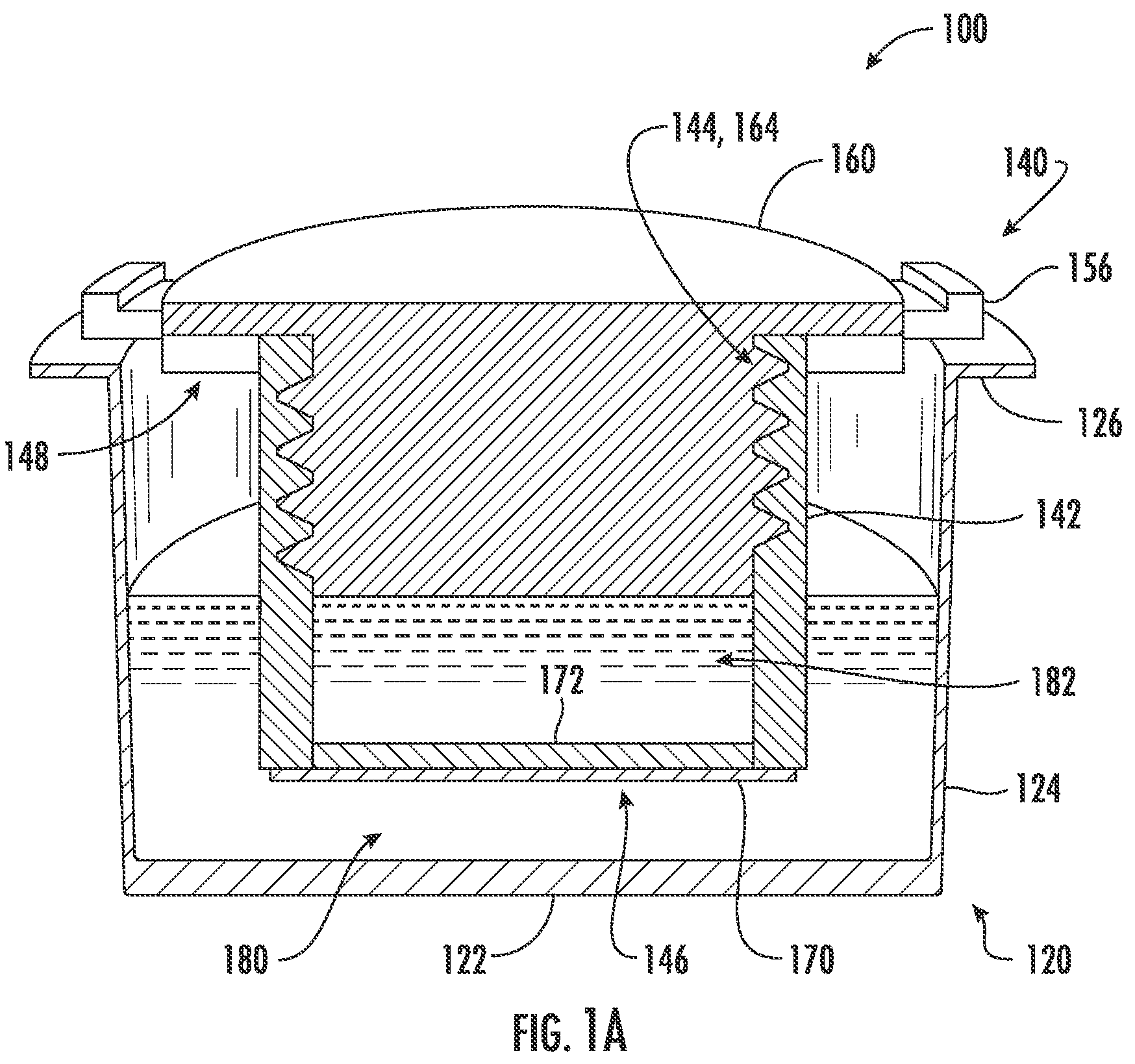 Patent US12104149 — Devices, systems and apparatuses for generating self-sustaining hypoxic conditions and gaseous and non-gaseous chemical gradients for in vitro cell culture — Figure 1
