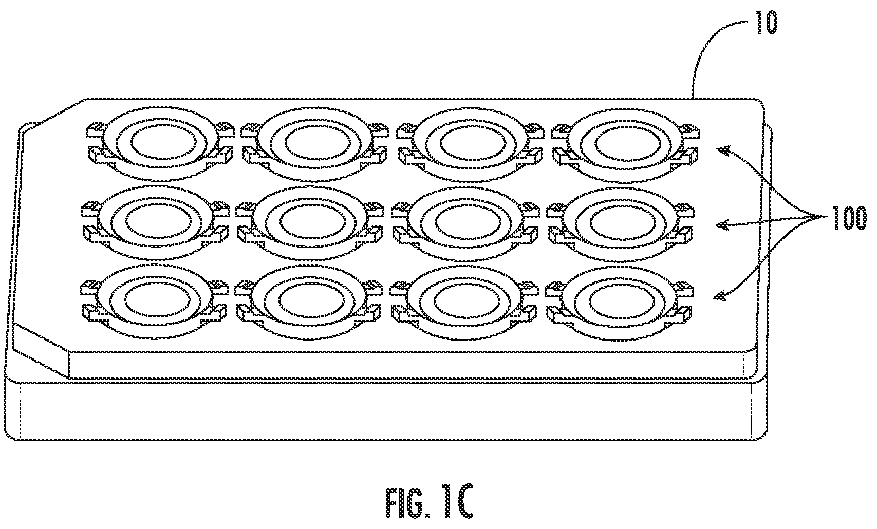 Patent US12104149 Figure 3 – Devices, systems and apparatuses for generating self-sustaining hypoxic conditions and gaseous and non-gaseous chemical gradients for in vitro cell culture