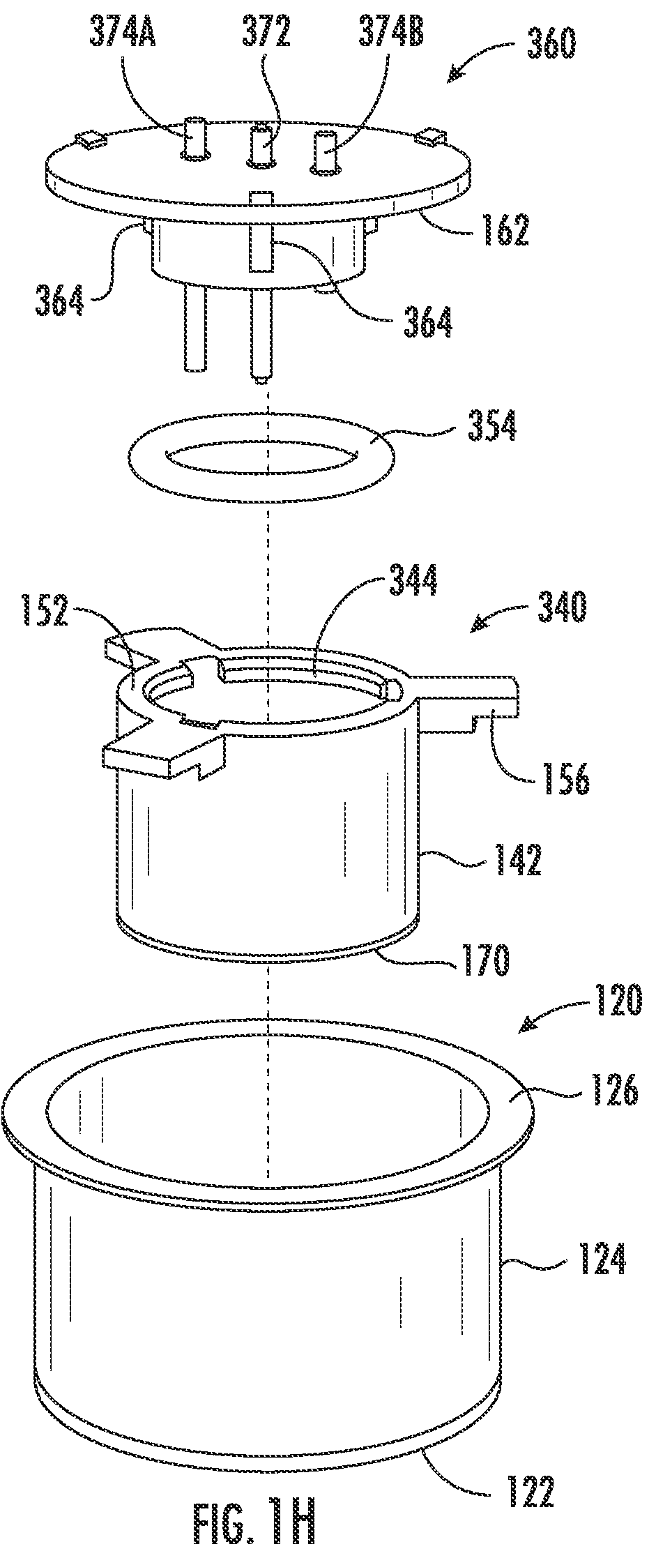 Patent US12104149 Figure 8 – Devices, systems and apparatuses for generating self-sustaining hypoxic conditions and gaseous and non-gaseous chemical gradients for in vitro cell culture
