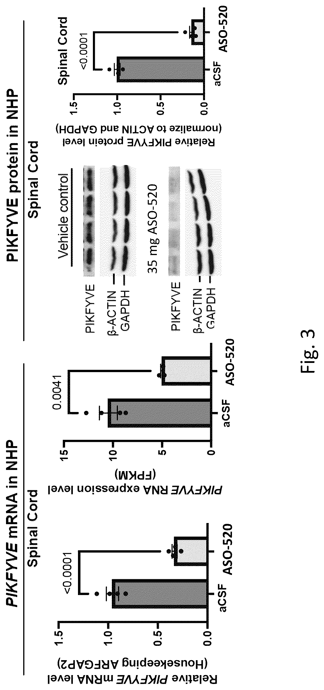 Patent US12104159 Figure 3 – PIKFYVE antisense oligonucleotides