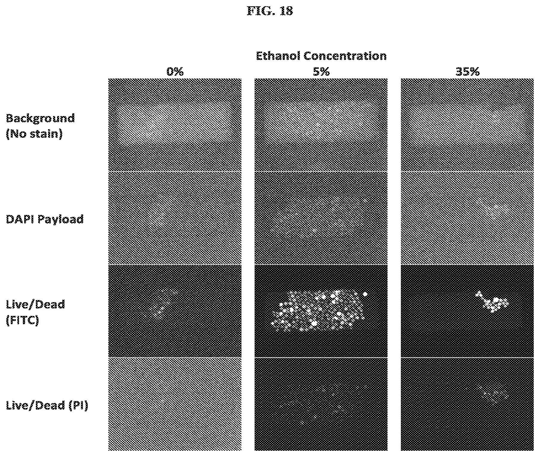 Patent US12104166 Figure 15 – Payload delivery across cell membranes using continuous flow fluidic system