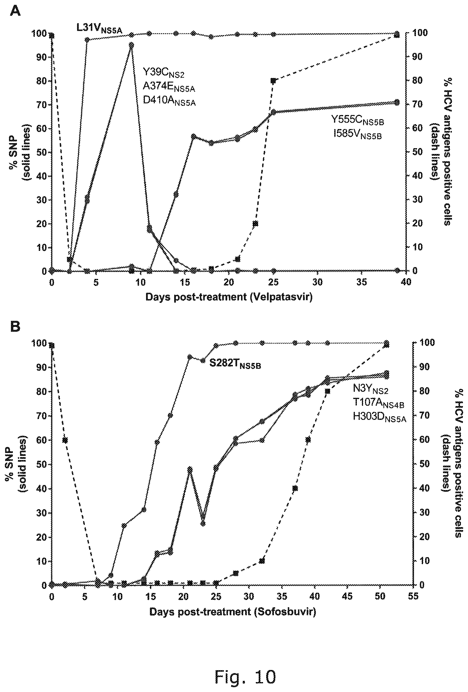 Patent US12104176 Figure 19 – Efficient cell culture system for hepatitis C virus genotype 6A