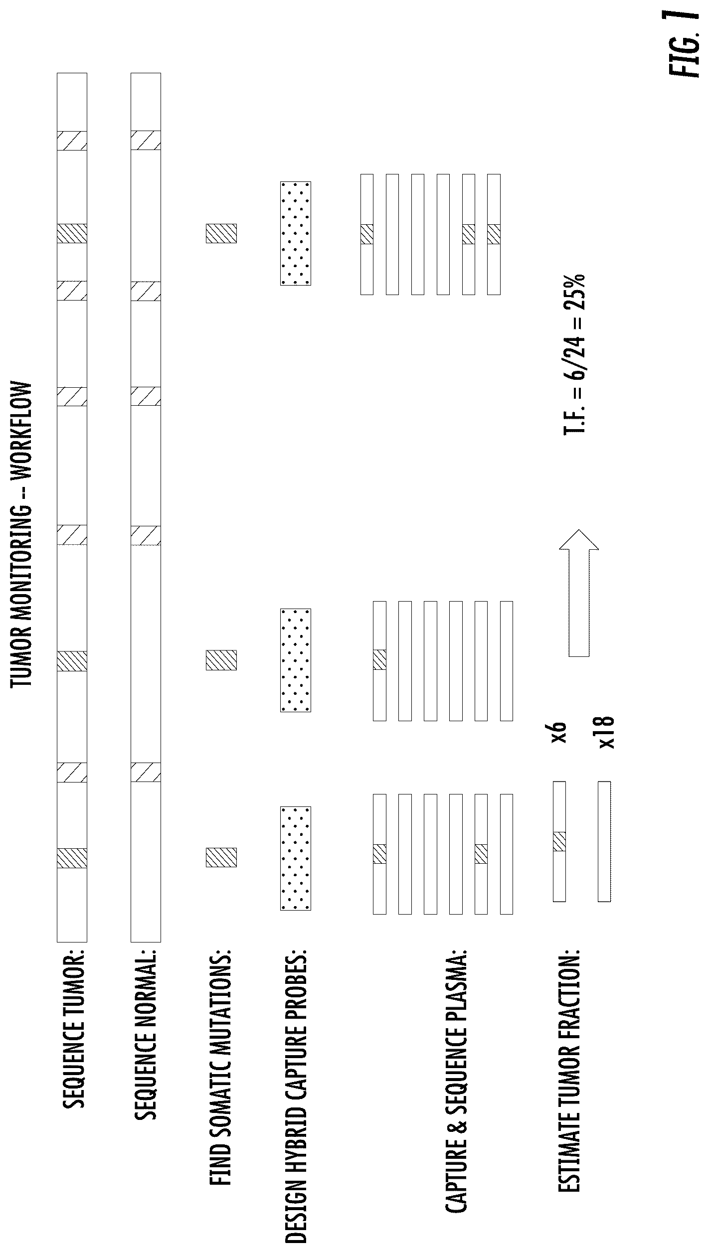 Patent US12104212 Figure 1 – Personalized methods for detecting circulating tumor DNA