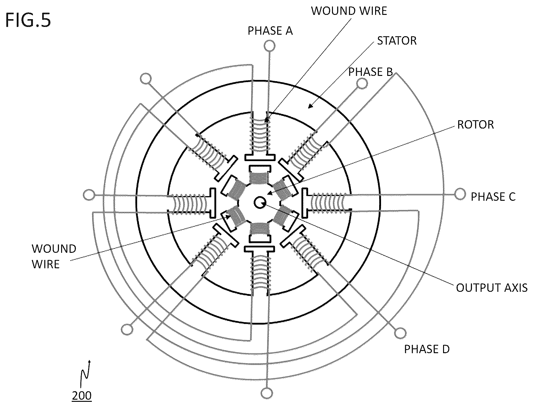 Patent US12104230 Figure 5 – Pressed powder material and rotating electric machine
