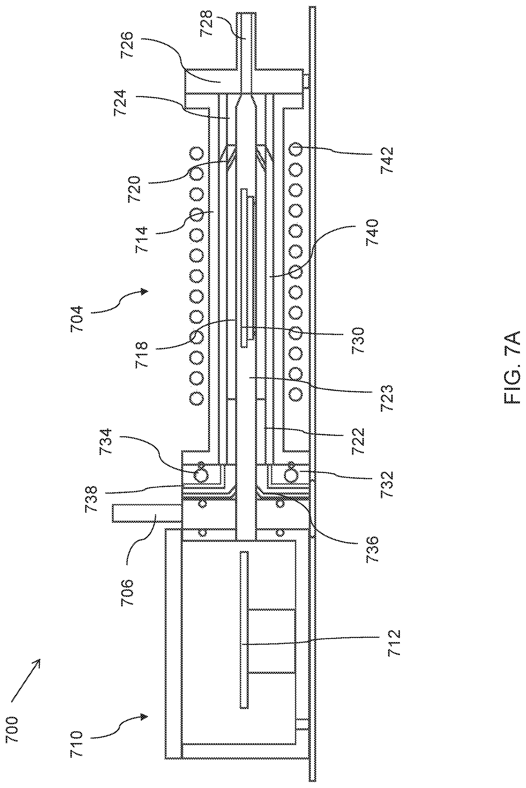 Patent US12104242 Figure 8 – Deposition system with integrated carrier cleaning modules