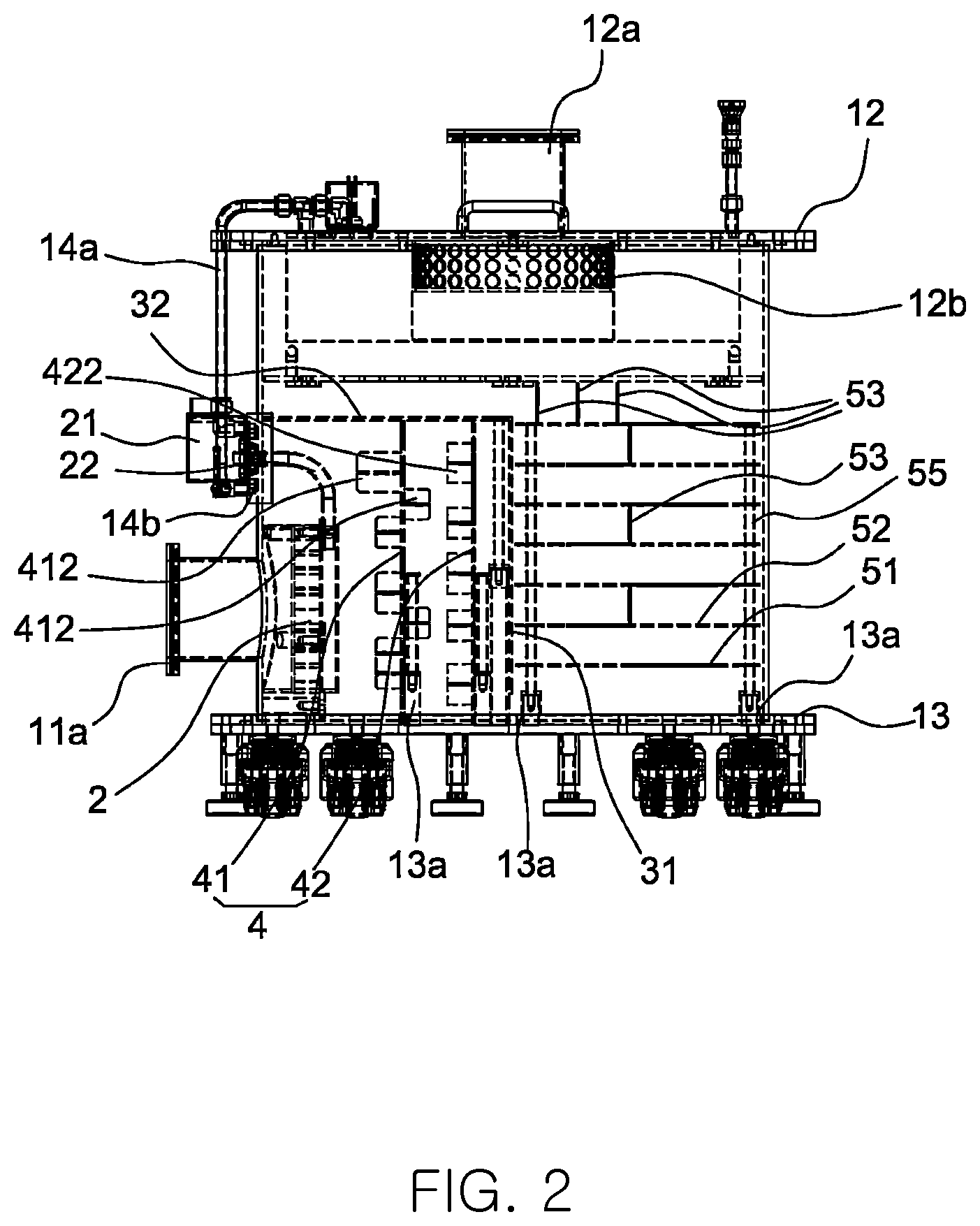 Patent US12104247 Figure 2 – Apparatus for trapping multiple reaction by-products for semiconductor process