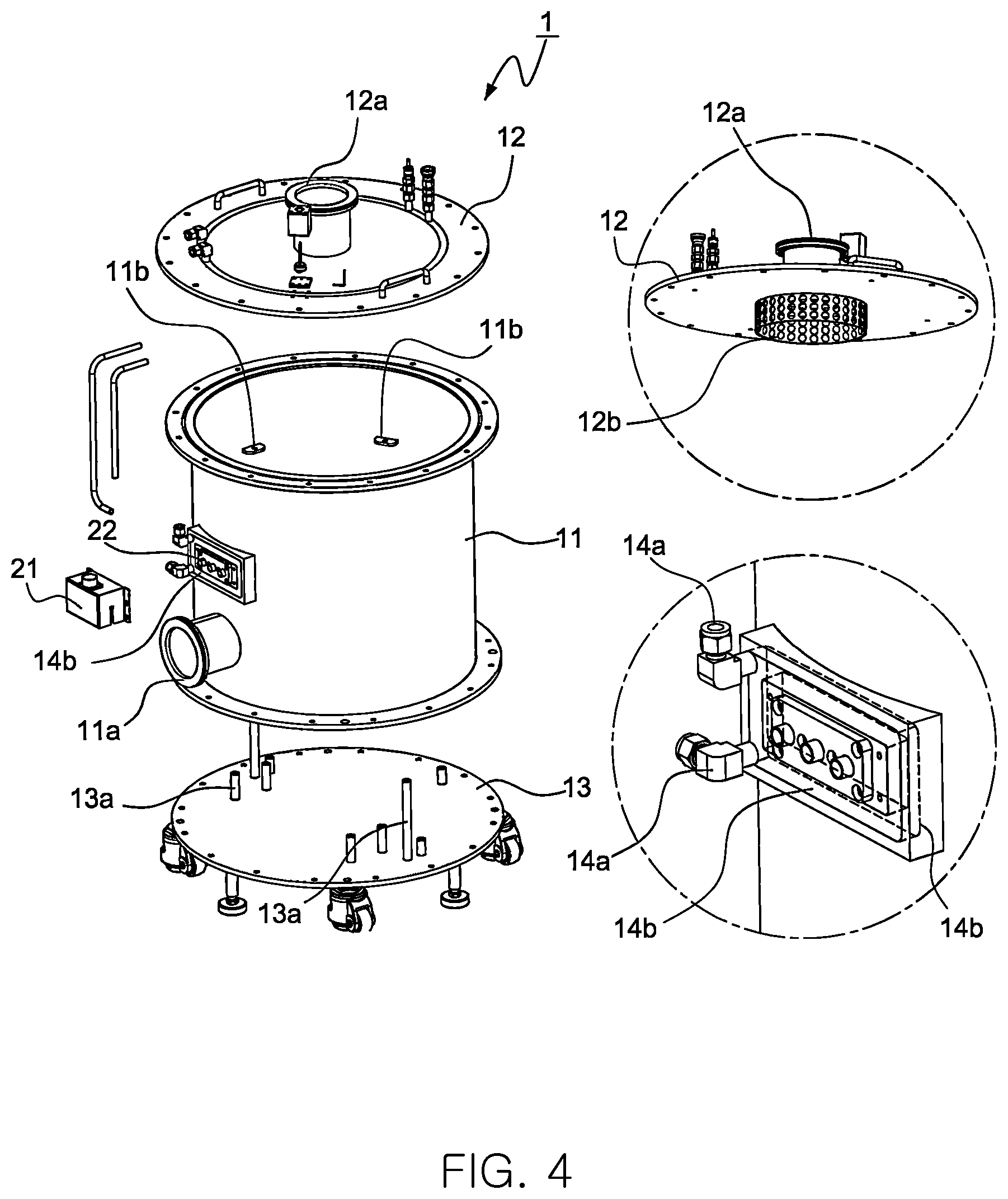 Patent US12104247 Figure 4 – Apparatus for trapping multiple reaction by-products for semiconductor process