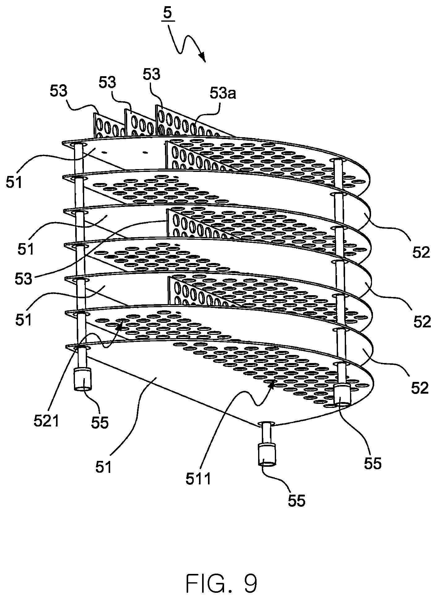 Patent US12104247 Figure 9 – Apparatus for trapping multiple reaction by-products for semiconductor process