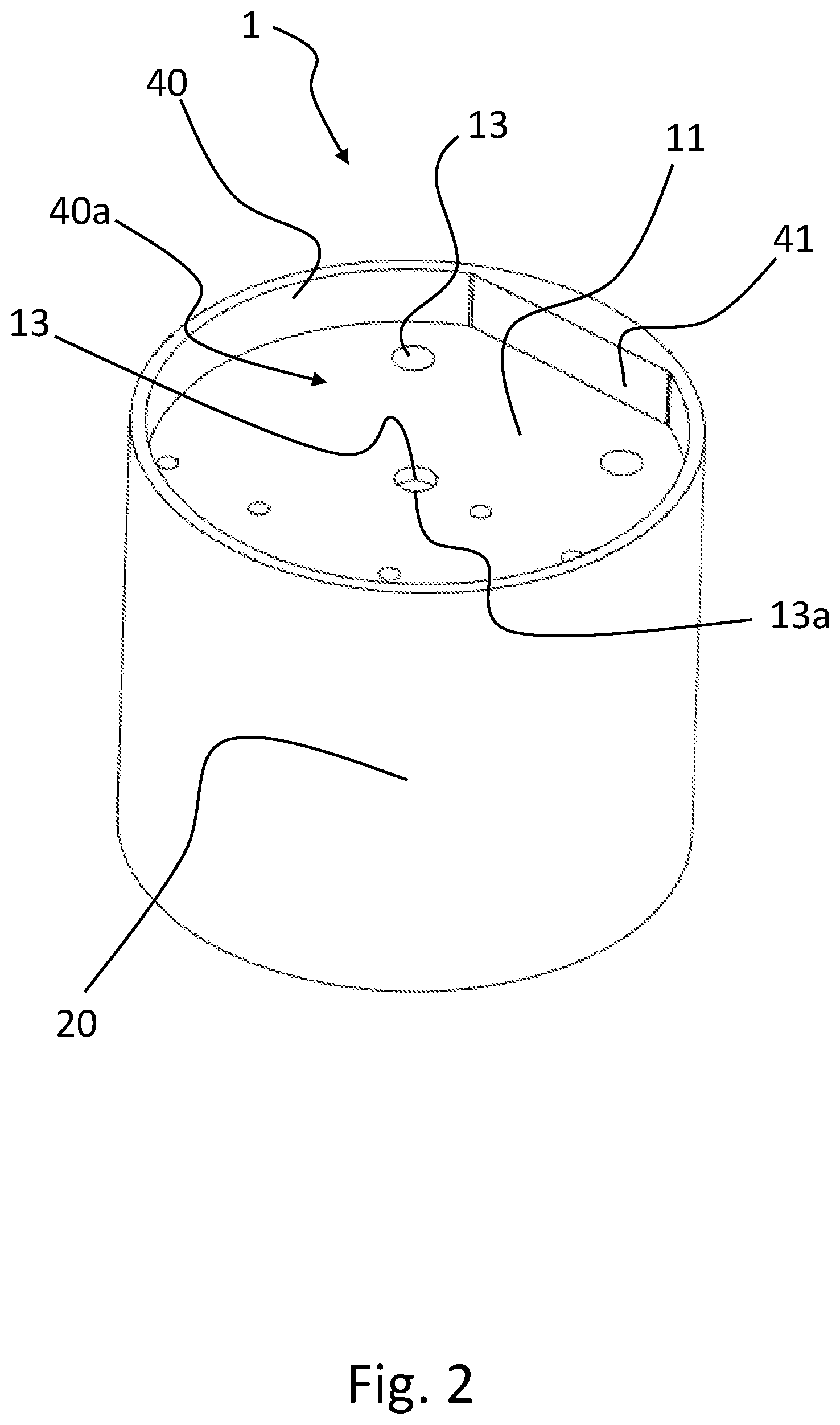 Patent US12104248 Figure 2 – Gas feeding cup and a gas manifold assembly