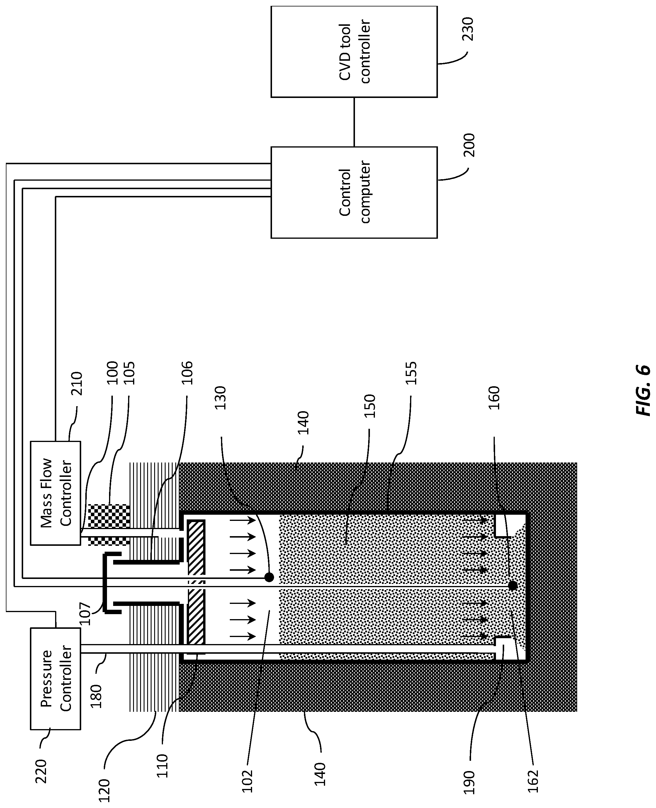 Patent US12104252 Figure 6 – Method and apparatus for making a vapor of precise concentration by sublimation