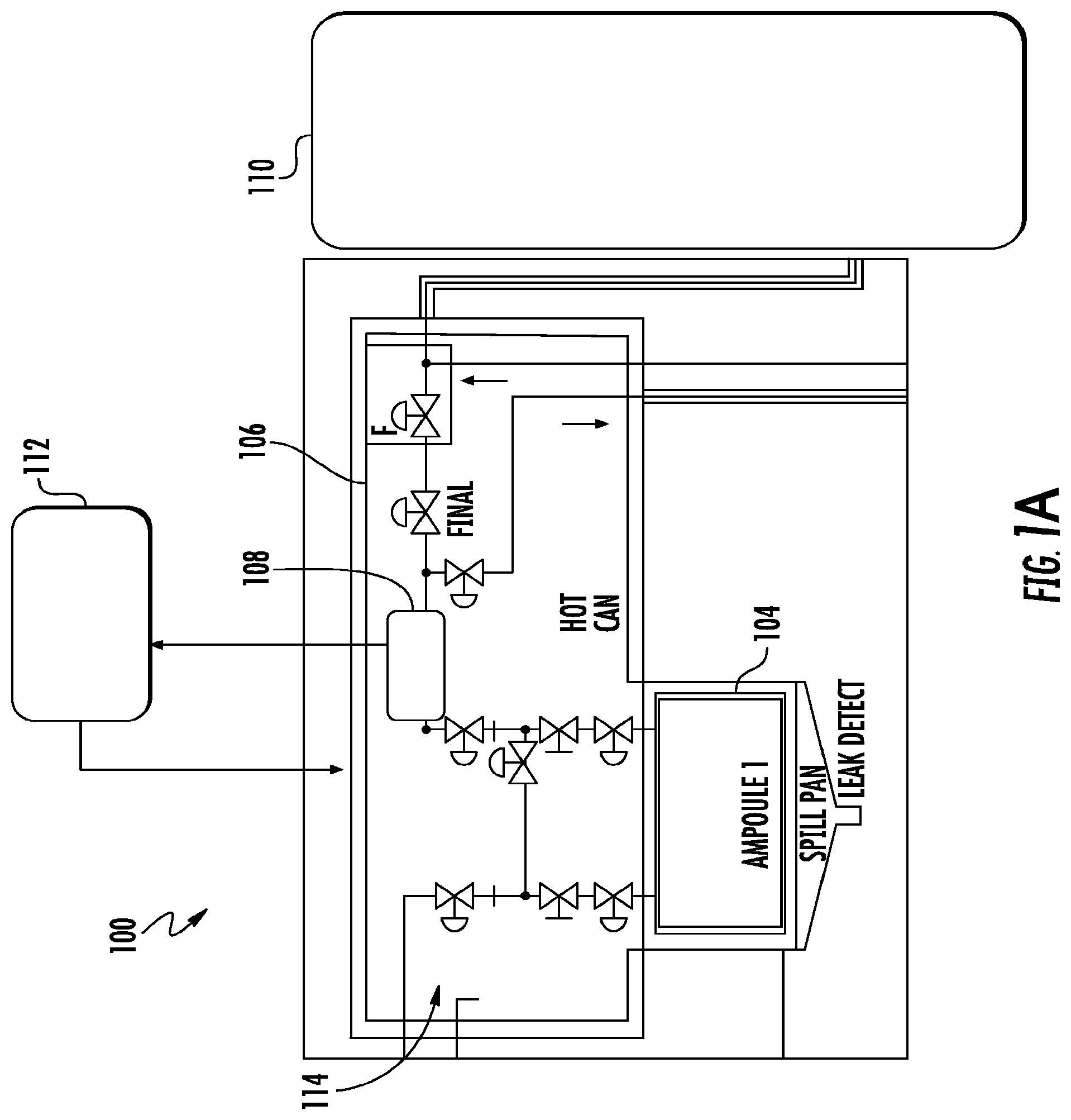 Patent US12104253 Figure 1 – Techniques for controlling precursors in chemical deposition processes