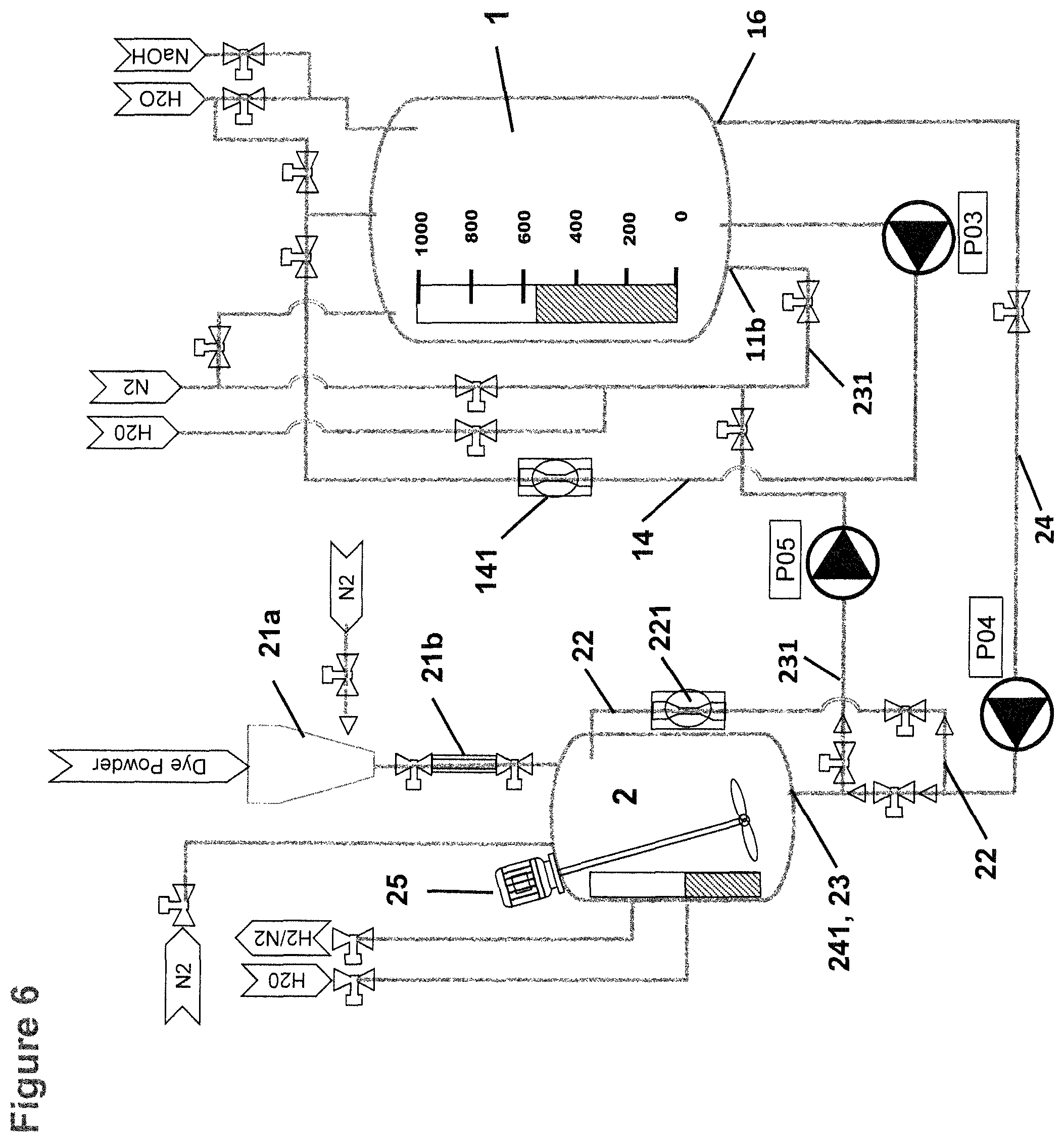 Patent US12104262 Figure 6 – Electrochemical reactor and its cleaning or regeneration