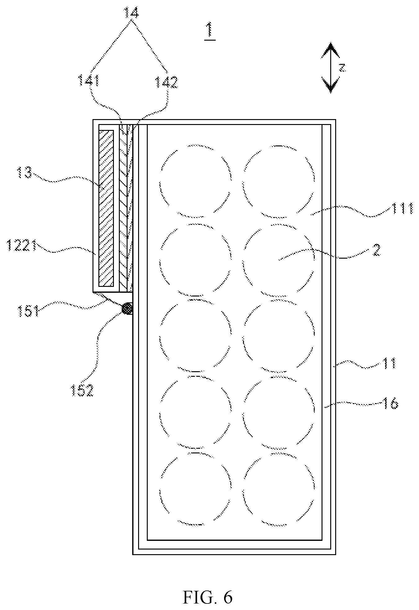 Patent US12104267 Figure 5 – Filtering mechanism and device for producing conductive material