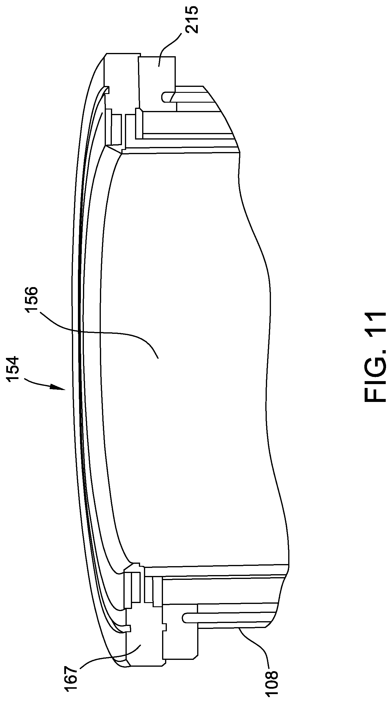Patent US12104275 Figure 11 – Ingot puller apparatus having cooling jacket device with cooling fluid tubes
