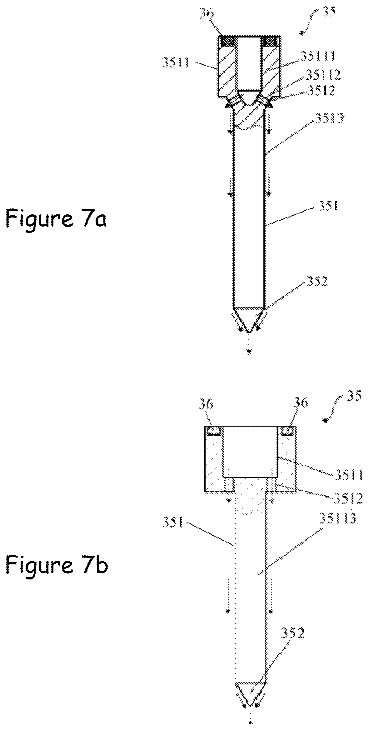 Patent US12104282 Figure 4 – Spandex fiber dry spinning component and spinning part