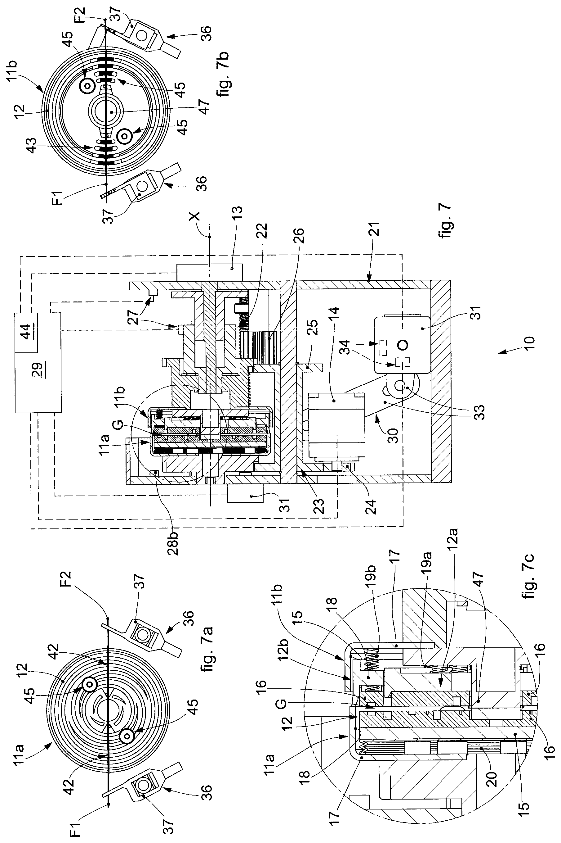 Patent US12104290 Figure 6 – Device for joining textile yarns and corresponding joining method