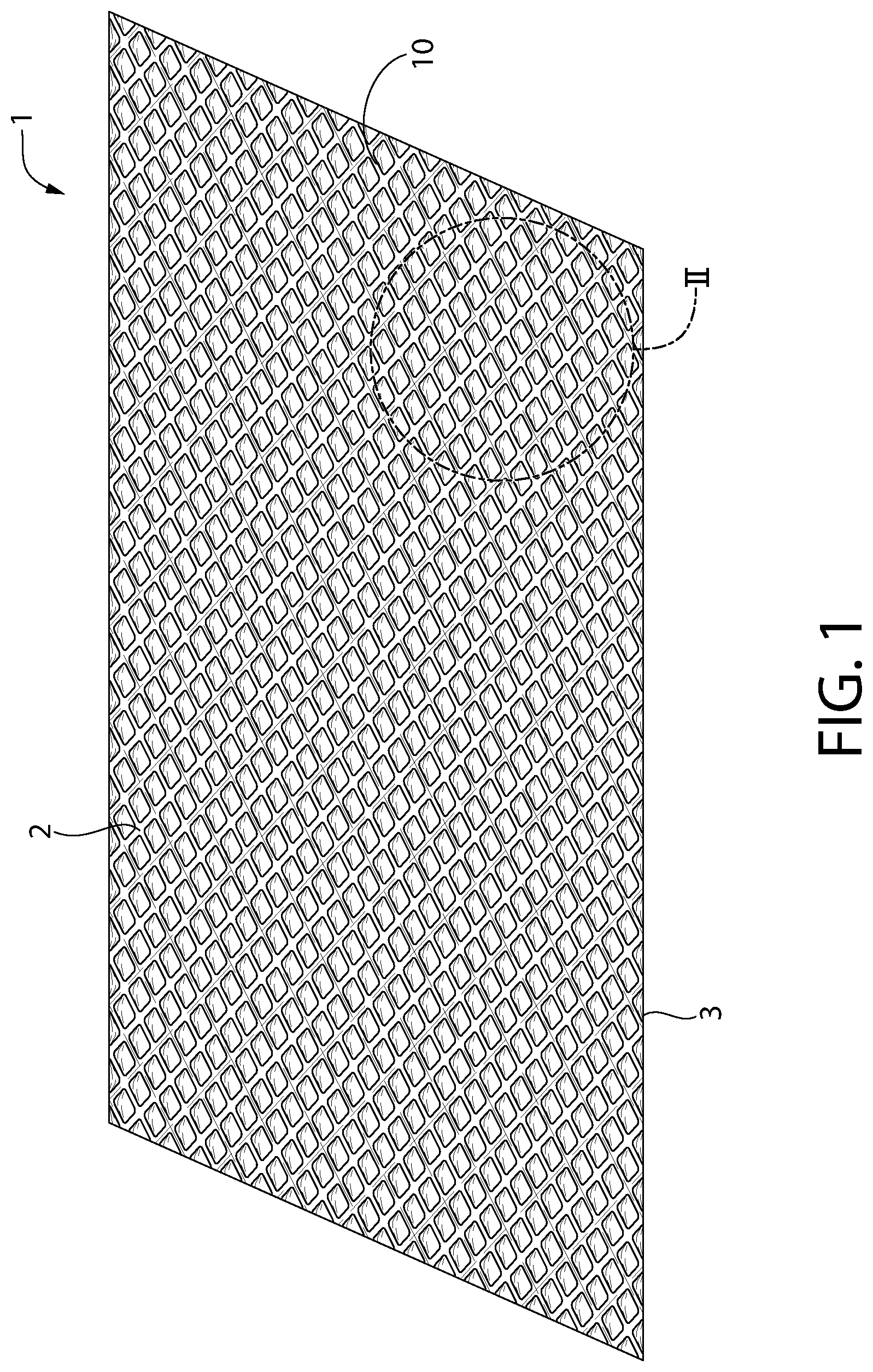 Patent US12104297 Figure 1 – Chemical resistant fabric