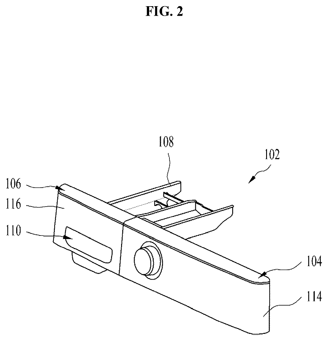Patent US12104306 Figure 2 – Laundry treating apparatus