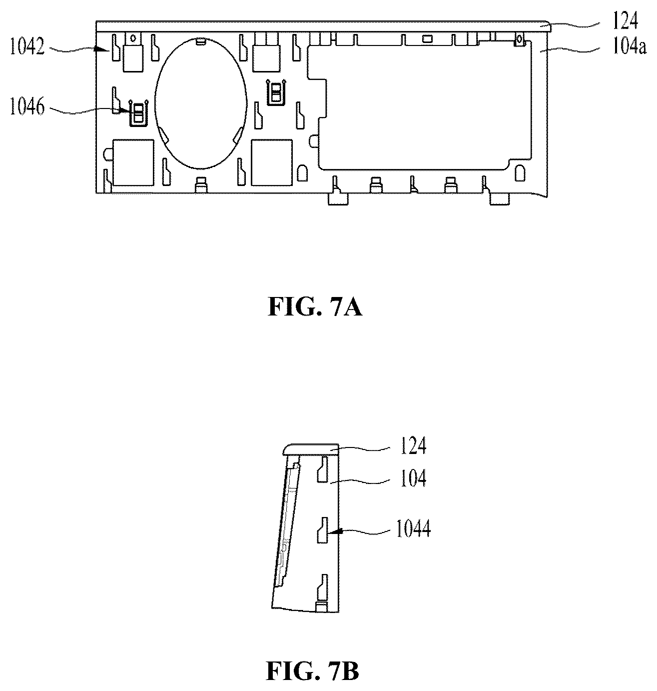 Patent US12104306 Figure 7 – Laundry treating apparatus