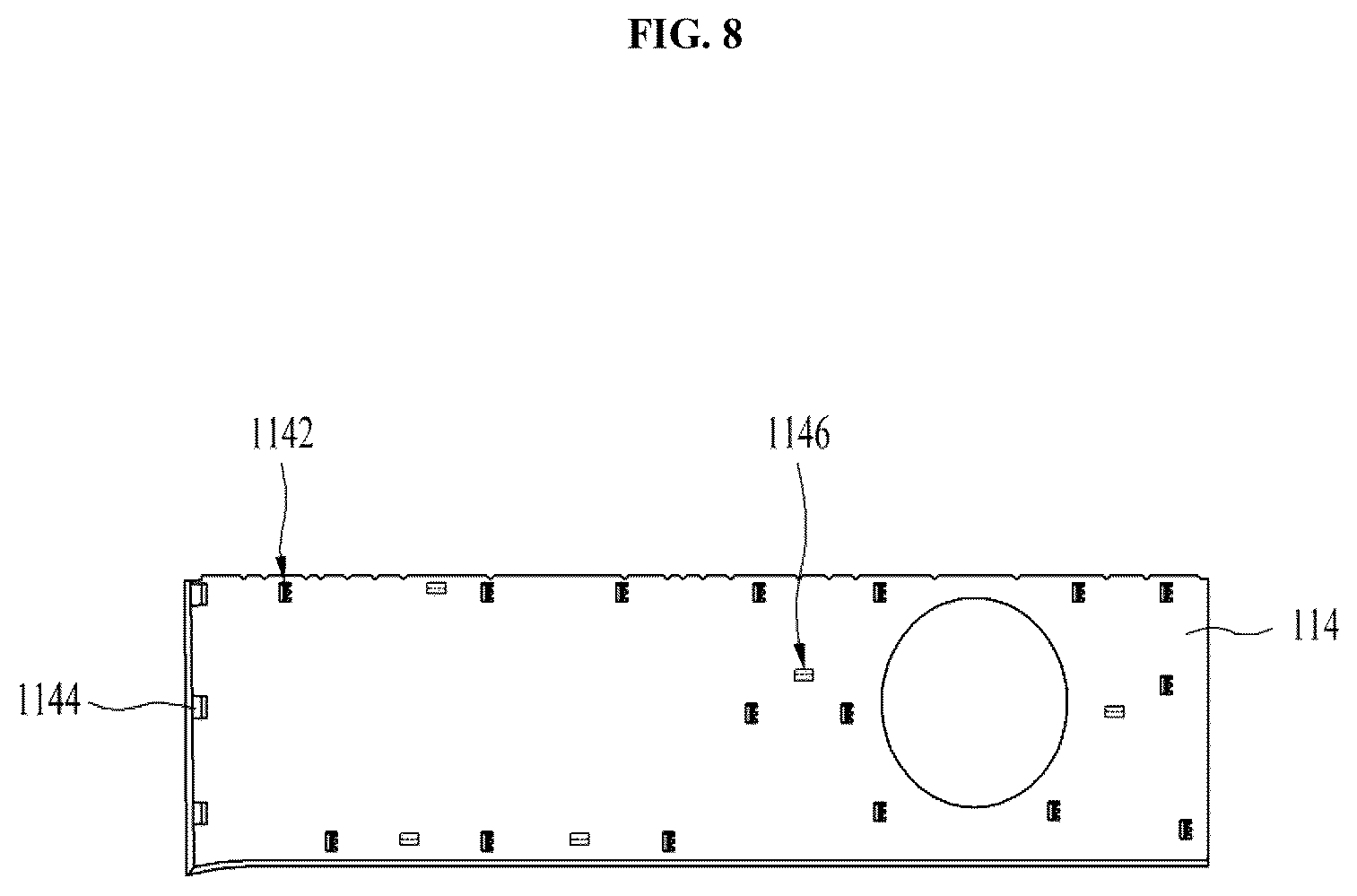 Patent US12104306 Figure 8 – Laundry treating apparatus