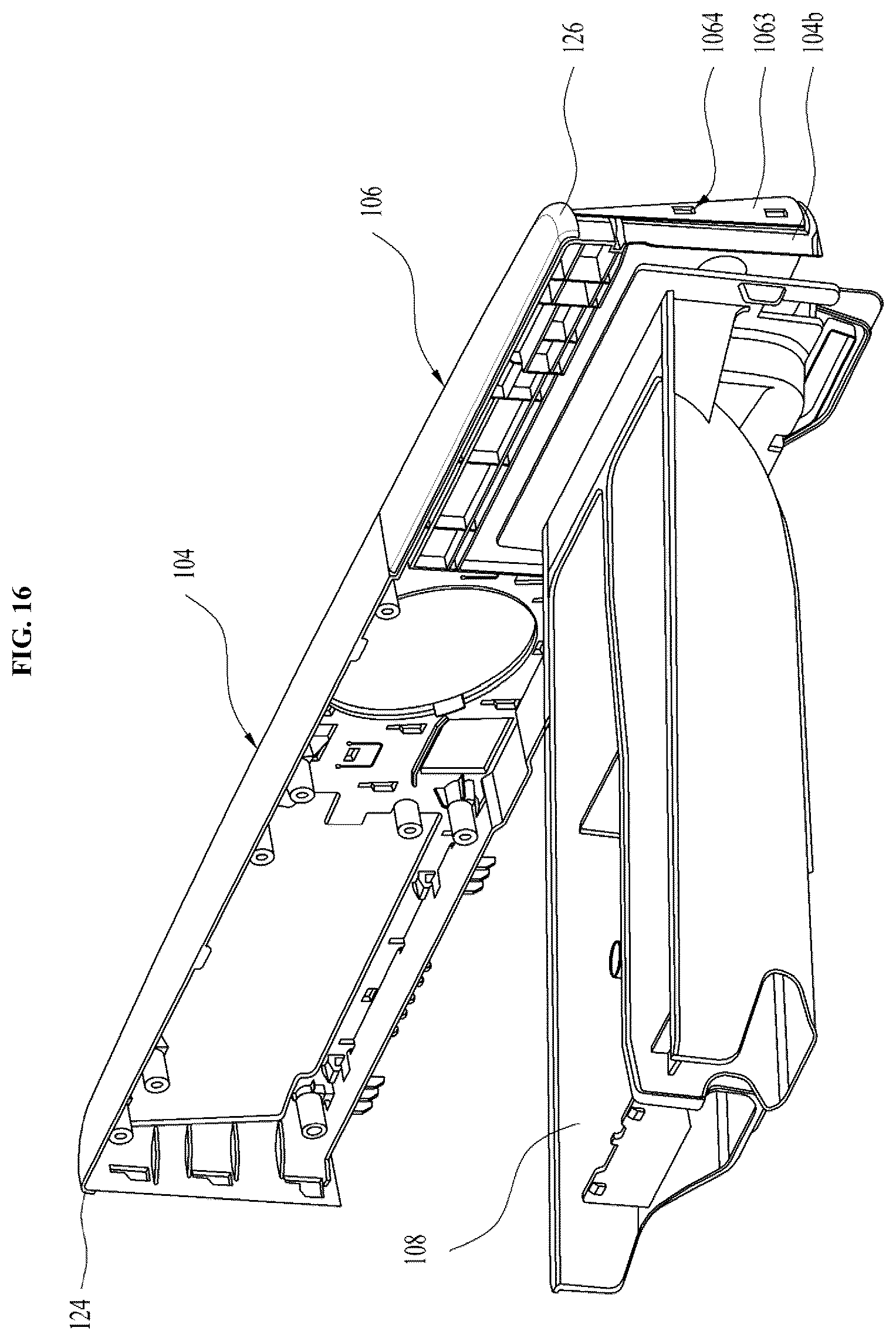 Patent US12104306 Figure 16 – Laundry treating apparatus