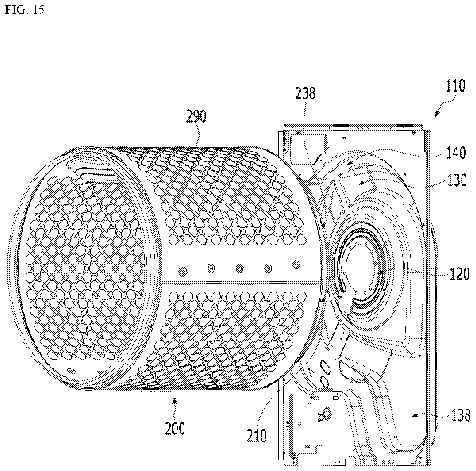 Patent US12104309 Figure 15 – Laundry treating apparatus