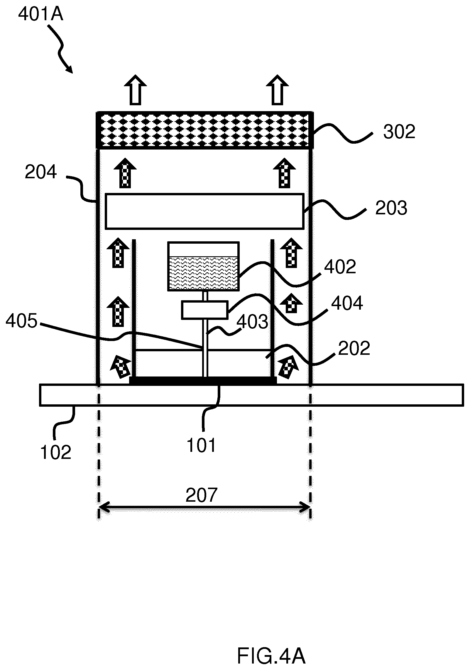 Patent US12104311 Figure 5 – Stain removal device using bleach chemical solution and heat generation