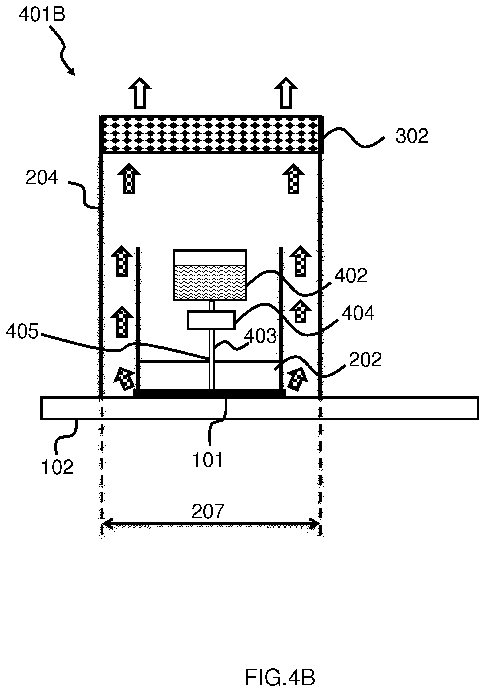 Patent US12104311 Figure 6 – Stain removal device using bleach chemical solution and heat generation
