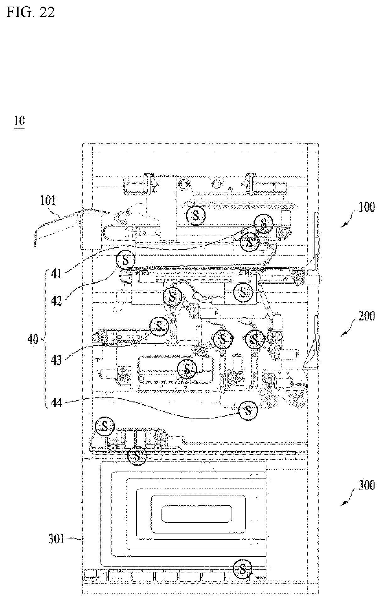 Patent US12104314 Figure 15 – Clothes folding apparatus