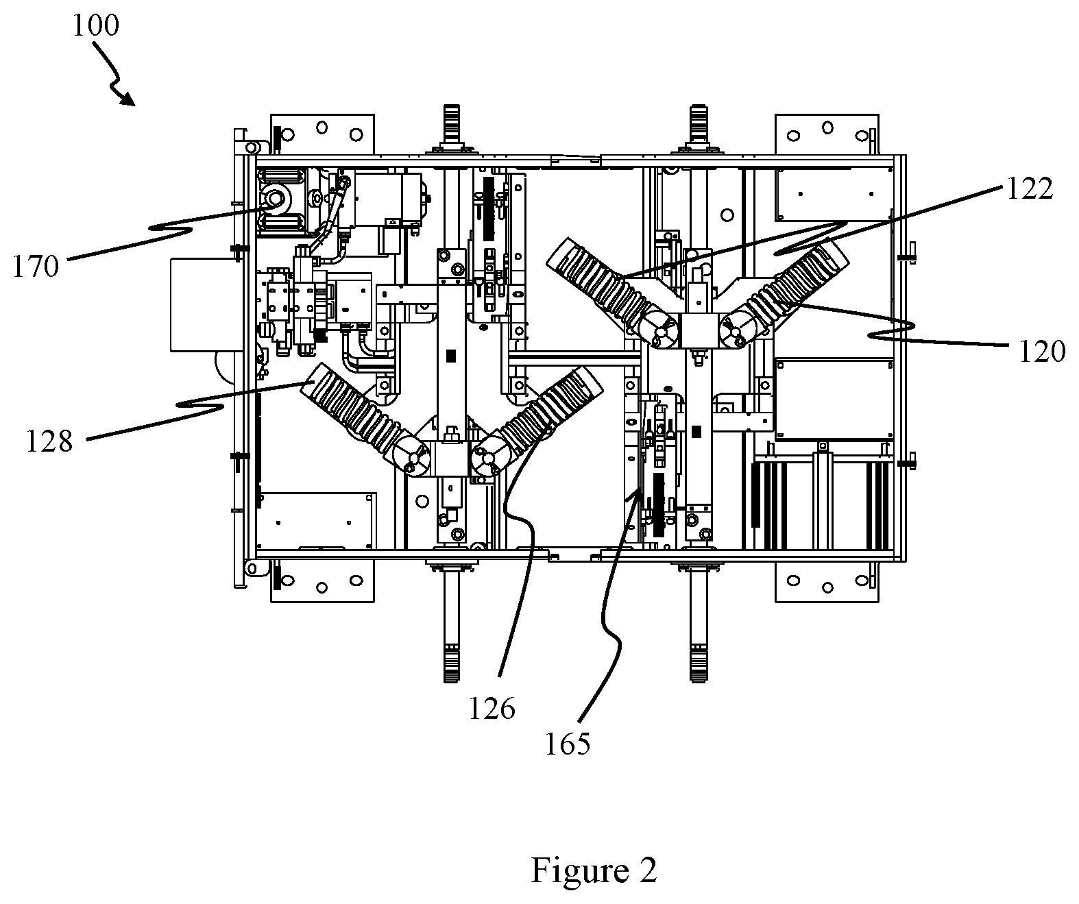 Patent US12104331 Figure 2 – Saborage-resistant switch device for moving railroad switch points
