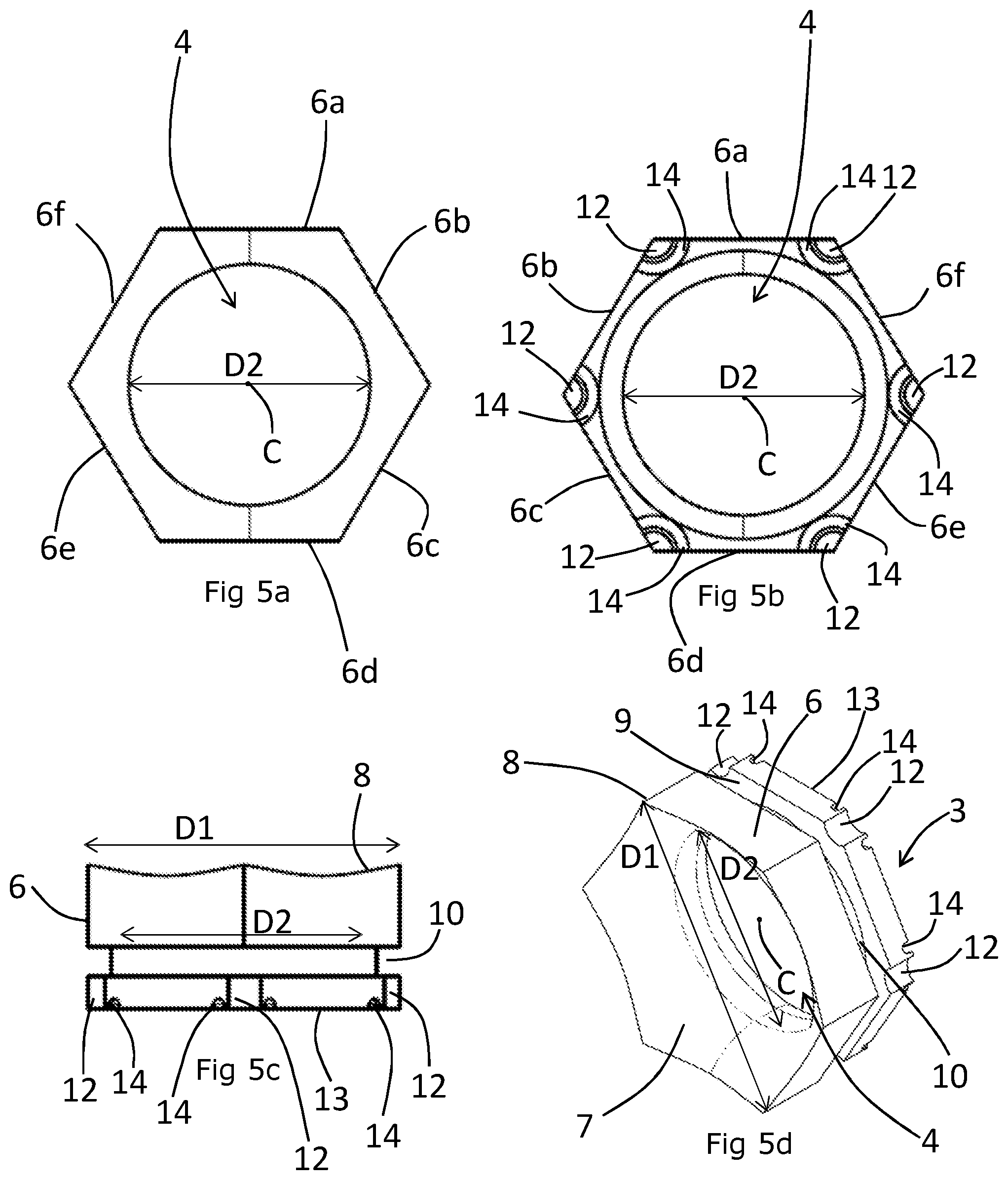 Patent US12104337 Figure 3 – Surface assembly
