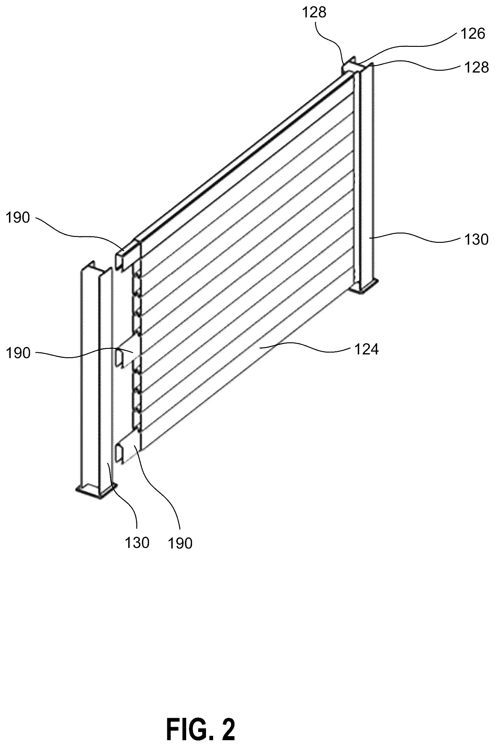 Patent US12104339 Figure 2 – Sound wall and method of constructing the same
