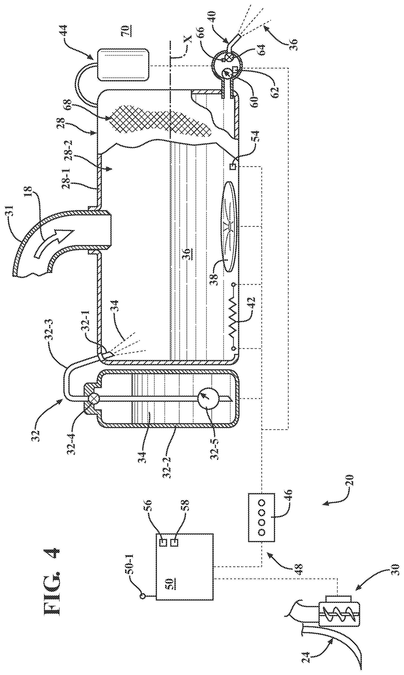 Patent US12104340 Figure 4 – System and method of snow conversion