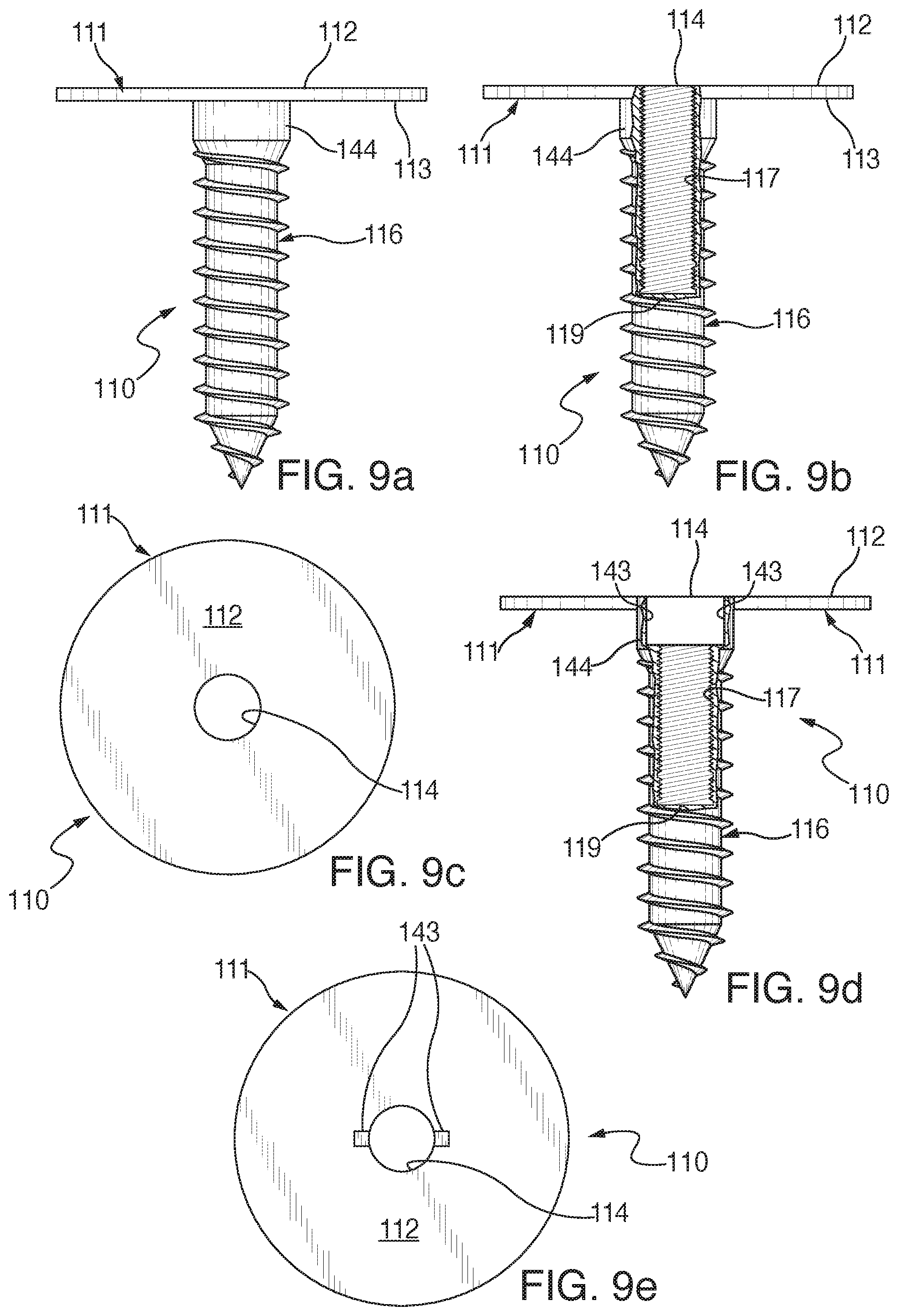 Patent US12104344 Figure 9 – Anchor and railing assembly