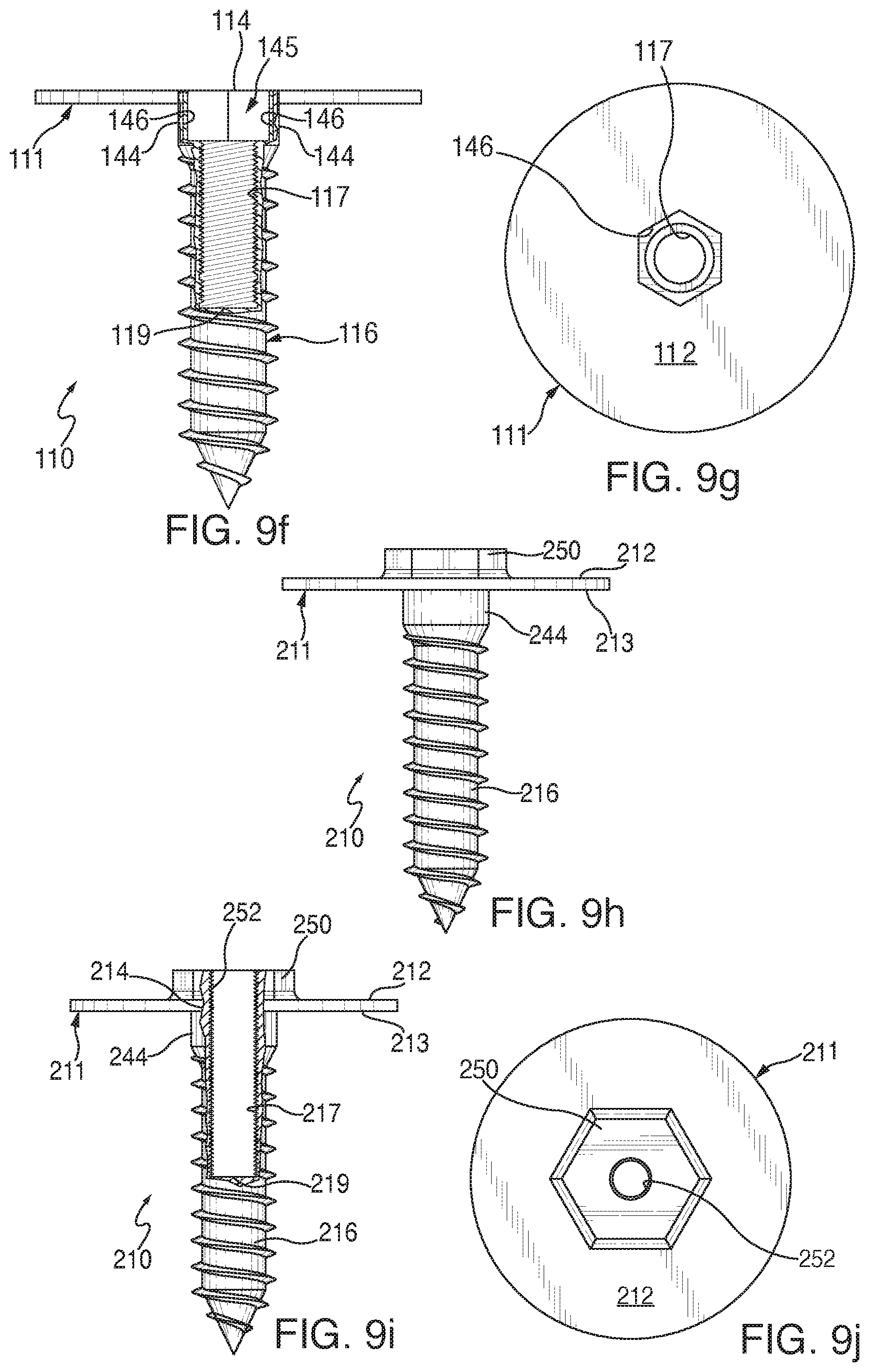 Patent US12104344 Figure 10 – Anchor and railing assembly