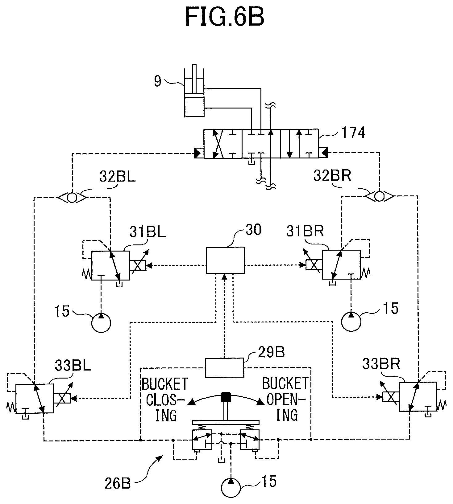 Patent US12104353 Figure 7 – Excavator and control apparatus for excavator