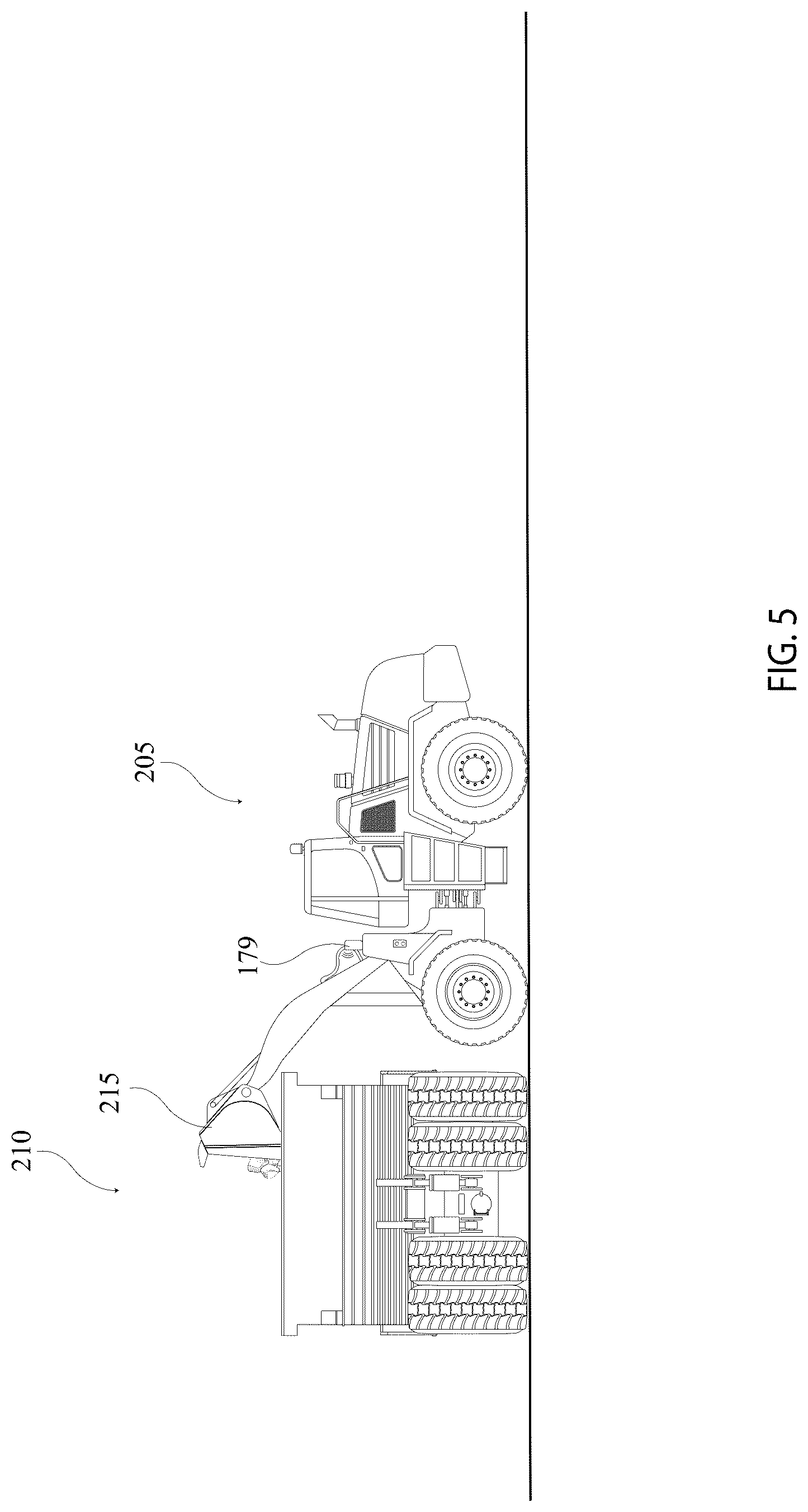 Patent US12104355 Figure 5 – Truck load dumping for an autonomous loader