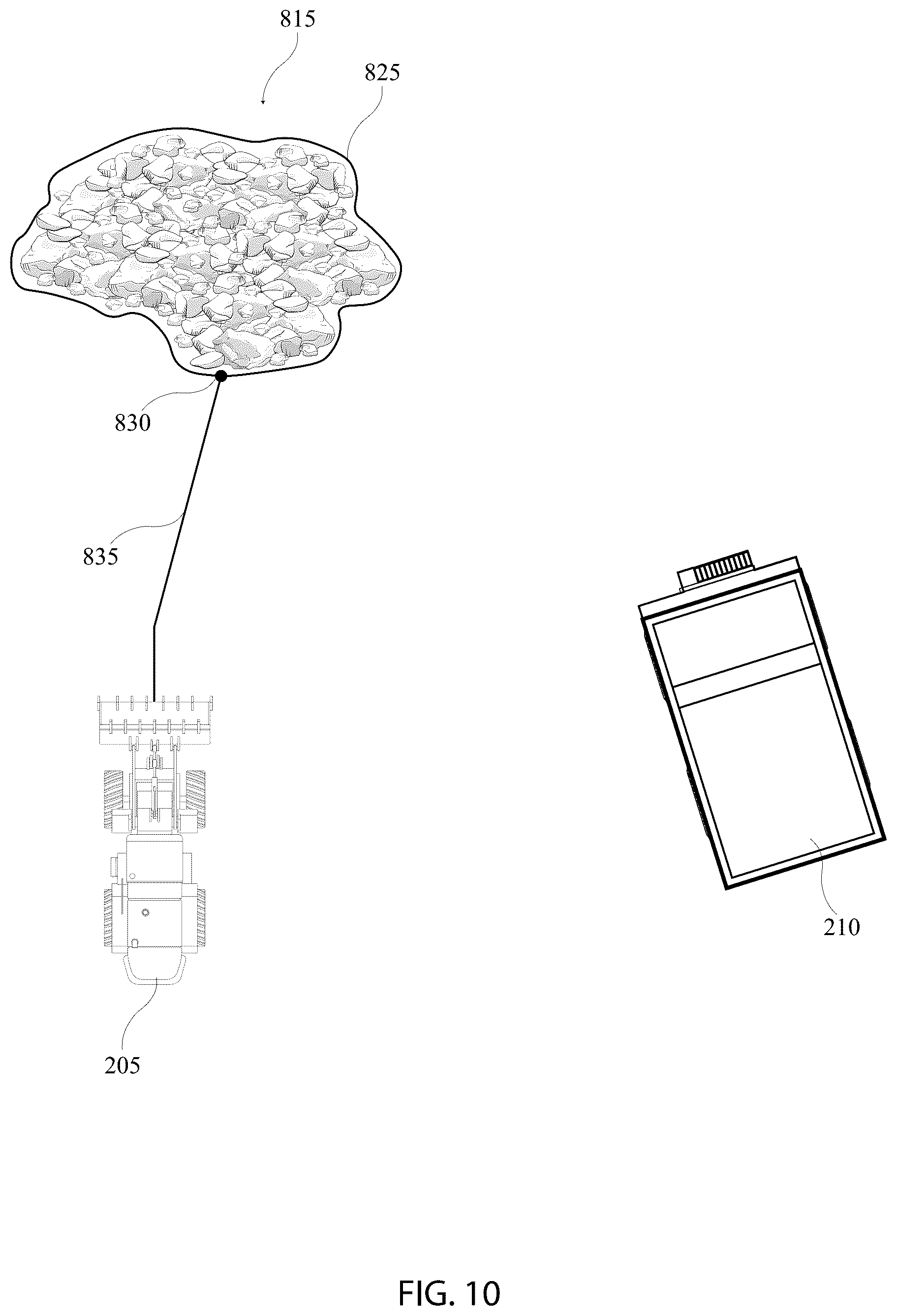 Patent US12104355 Figure 10 – Truck load dumping for an autonomous loader