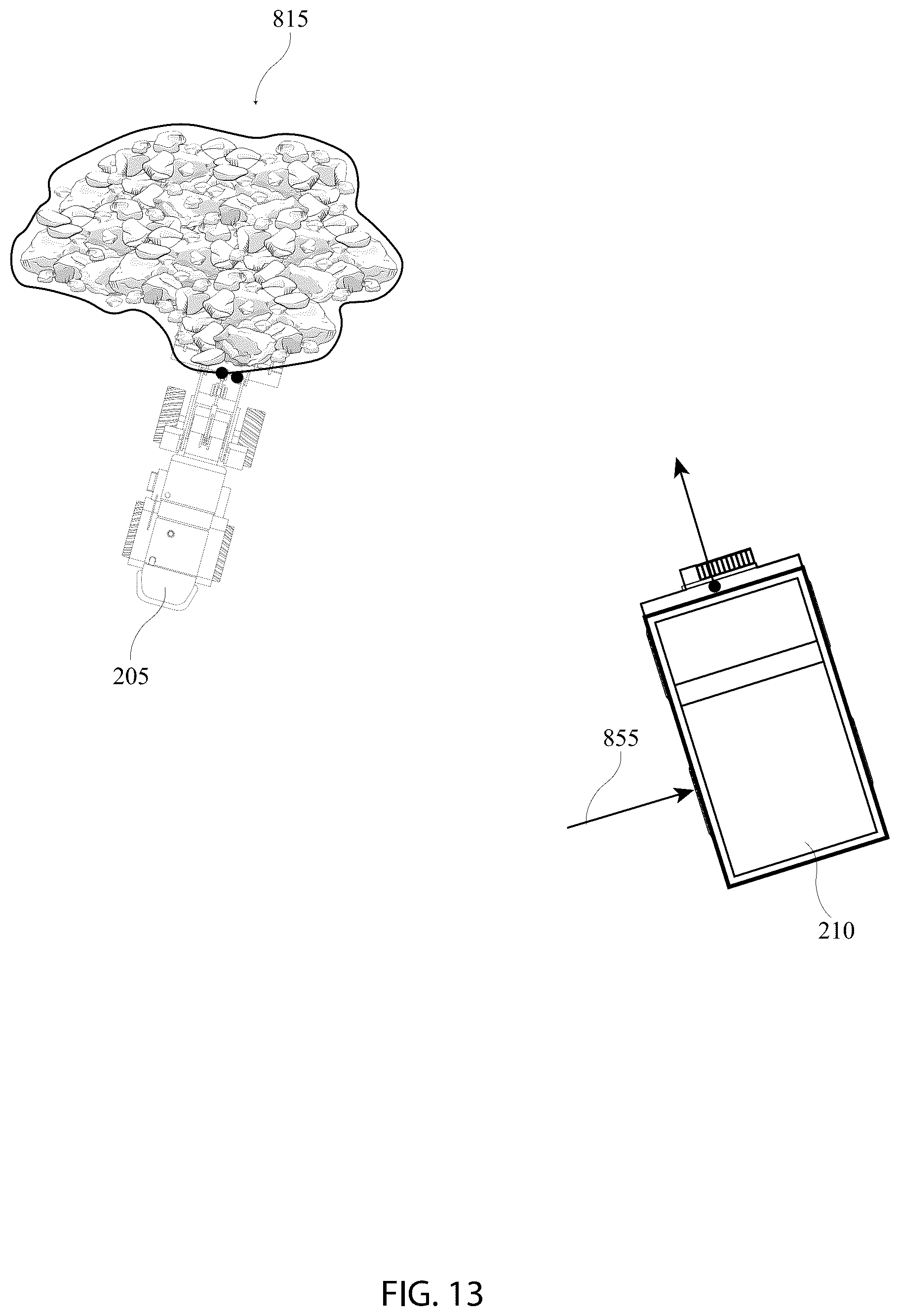 Patent US12104355 Figure 13 – Truck load dumping for an autonomous loader