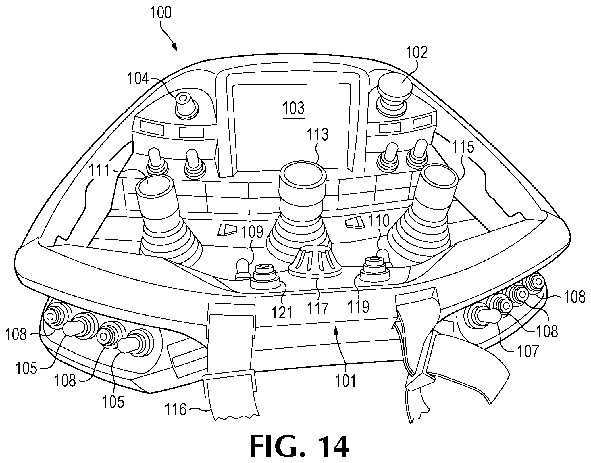 Patent US12104361 Figure 12 – System and process for conducting in-field operations