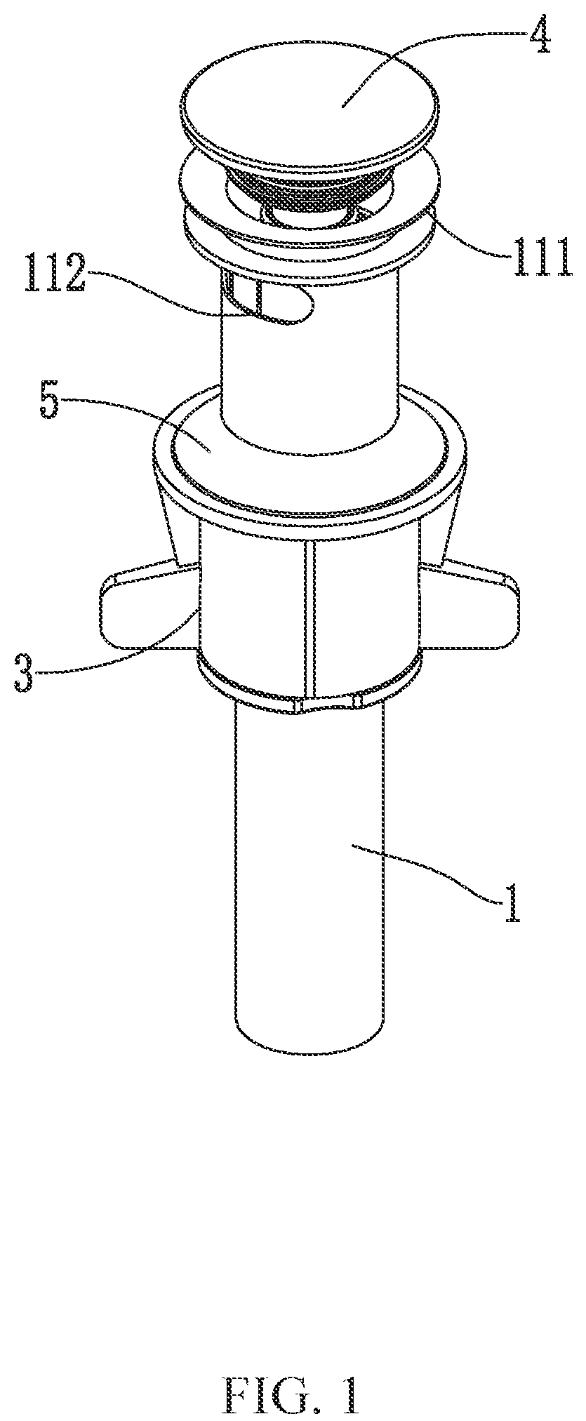 Patent US12104364 Figure 1 – Drain pipe structure and installation method thereof