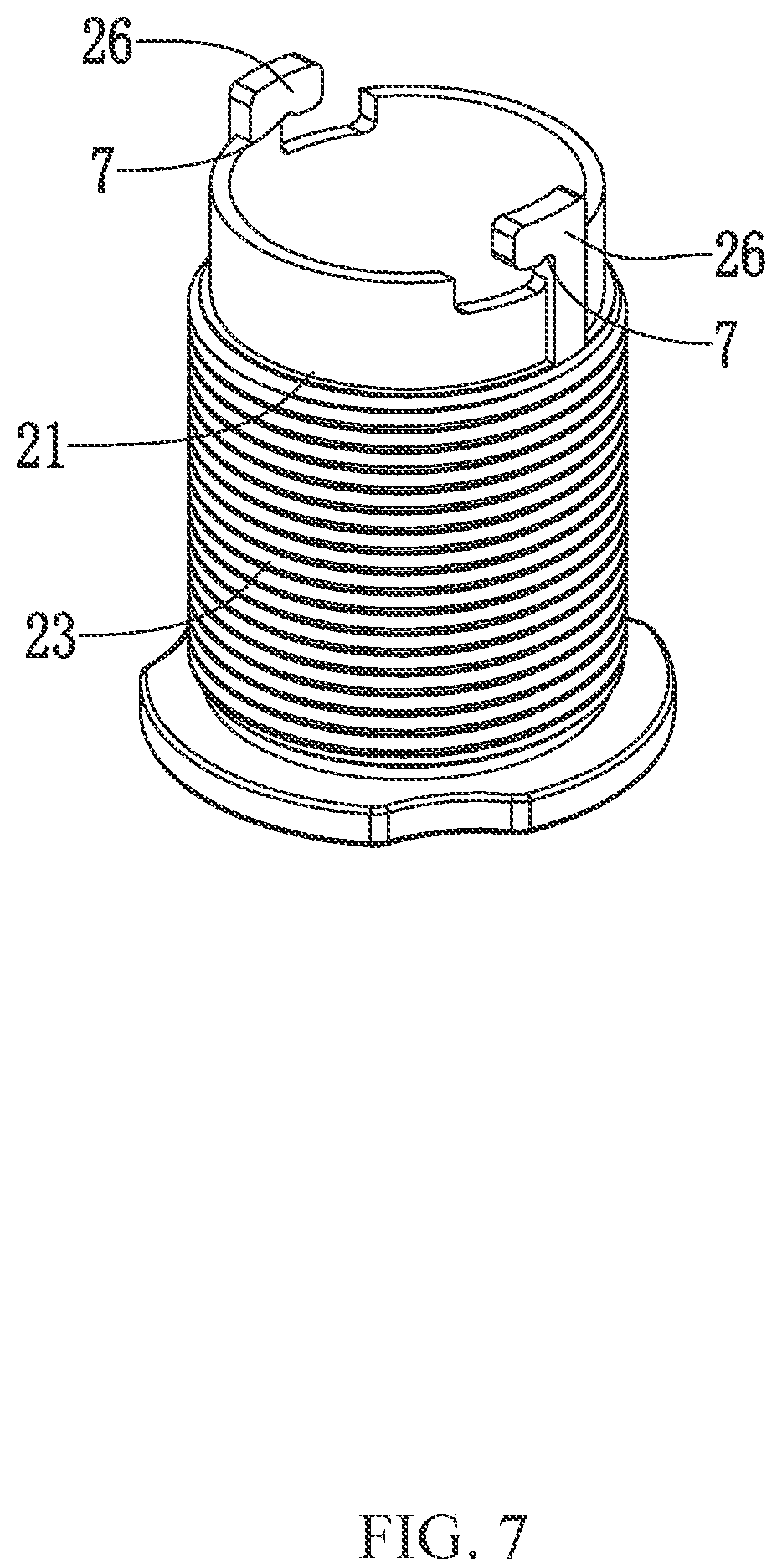 Patent US12104364 Figure 7 – Drain pipe structure and installation method thereof