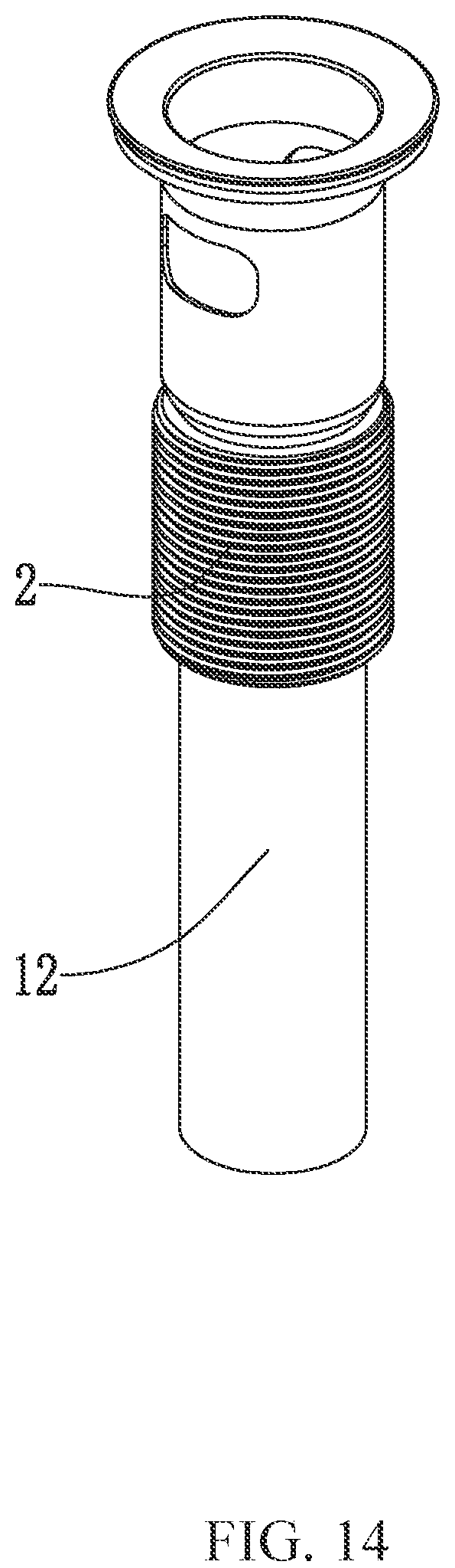 Patent US12104364 Figure 14 – Drain pipe structure and installation method thereof