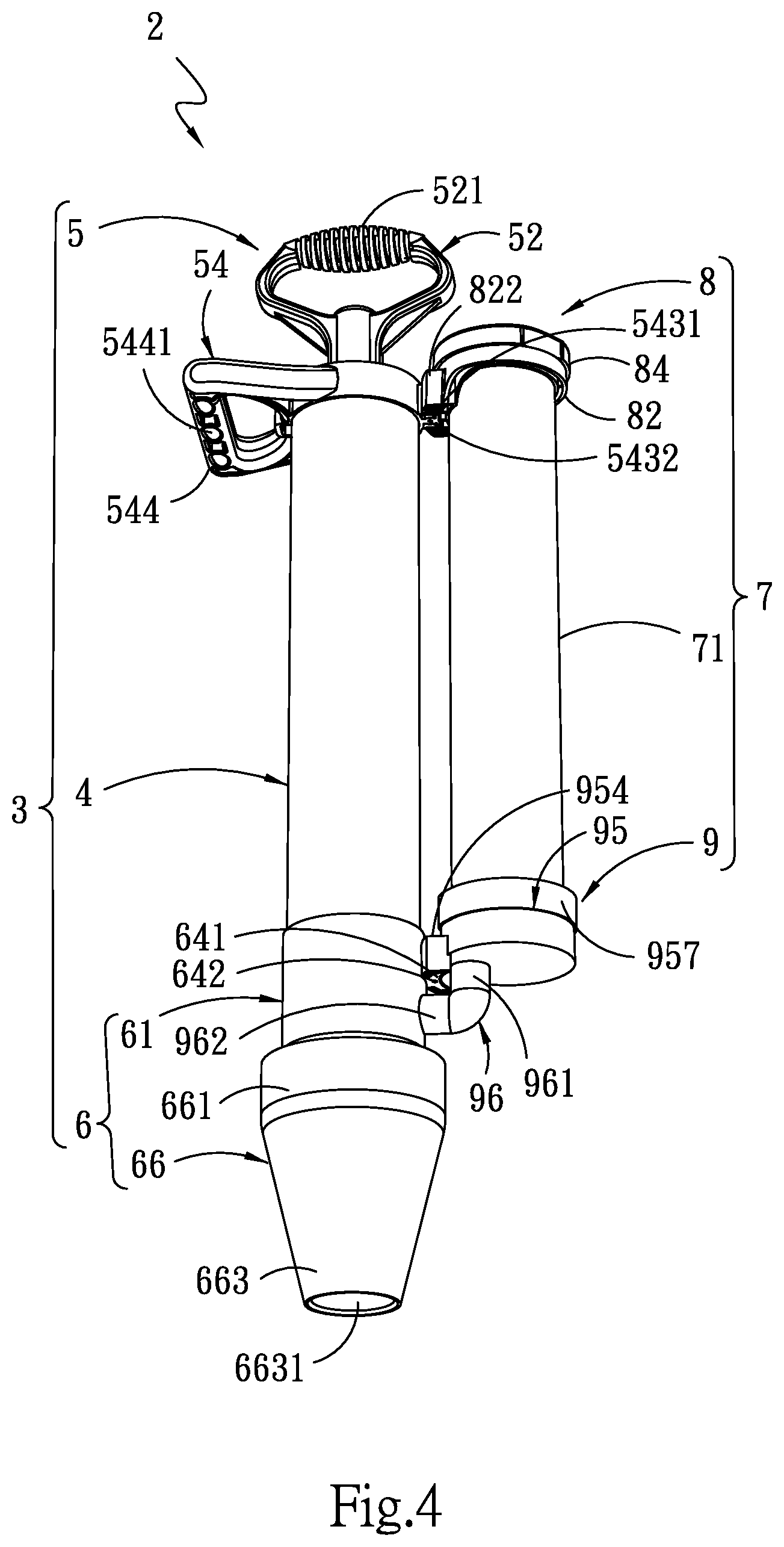 Patent US12104365 Figure 4 – Water-replenishing pipe dredging device