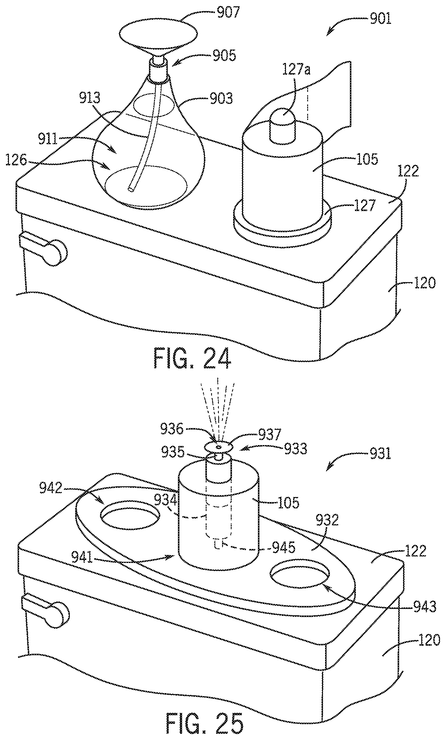 Patent US12104366 Figure 12 – Clean toilet and accessories