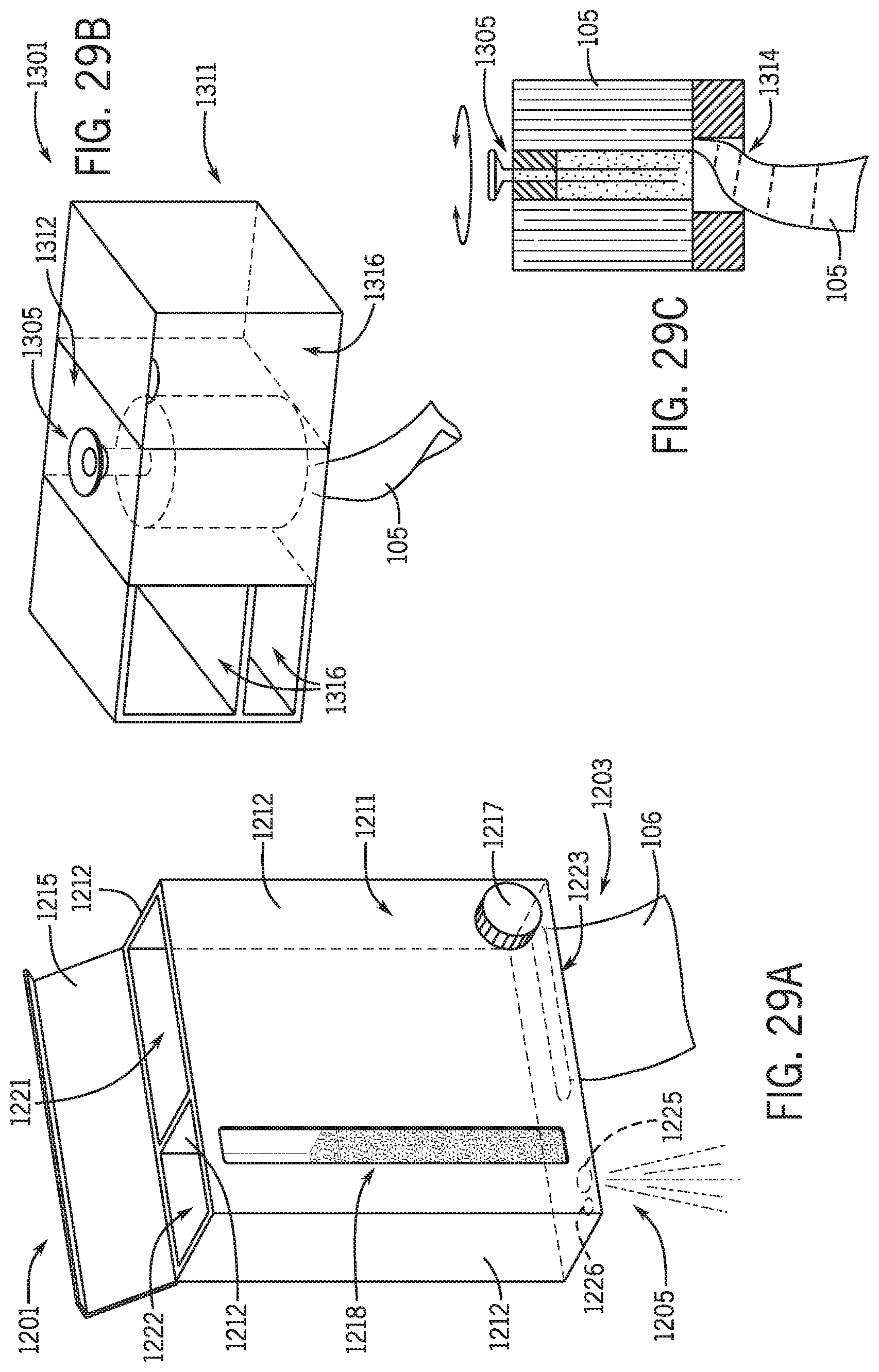 Patent US12104366 Figure 16 – Clean toilet and accessories
